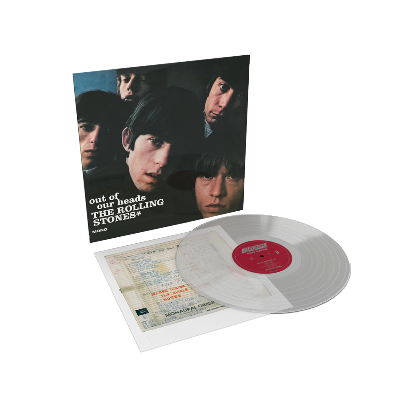 The Rolling Stones - Out Of Our Heads - US Version (RSD25): Clear Vinyl LP