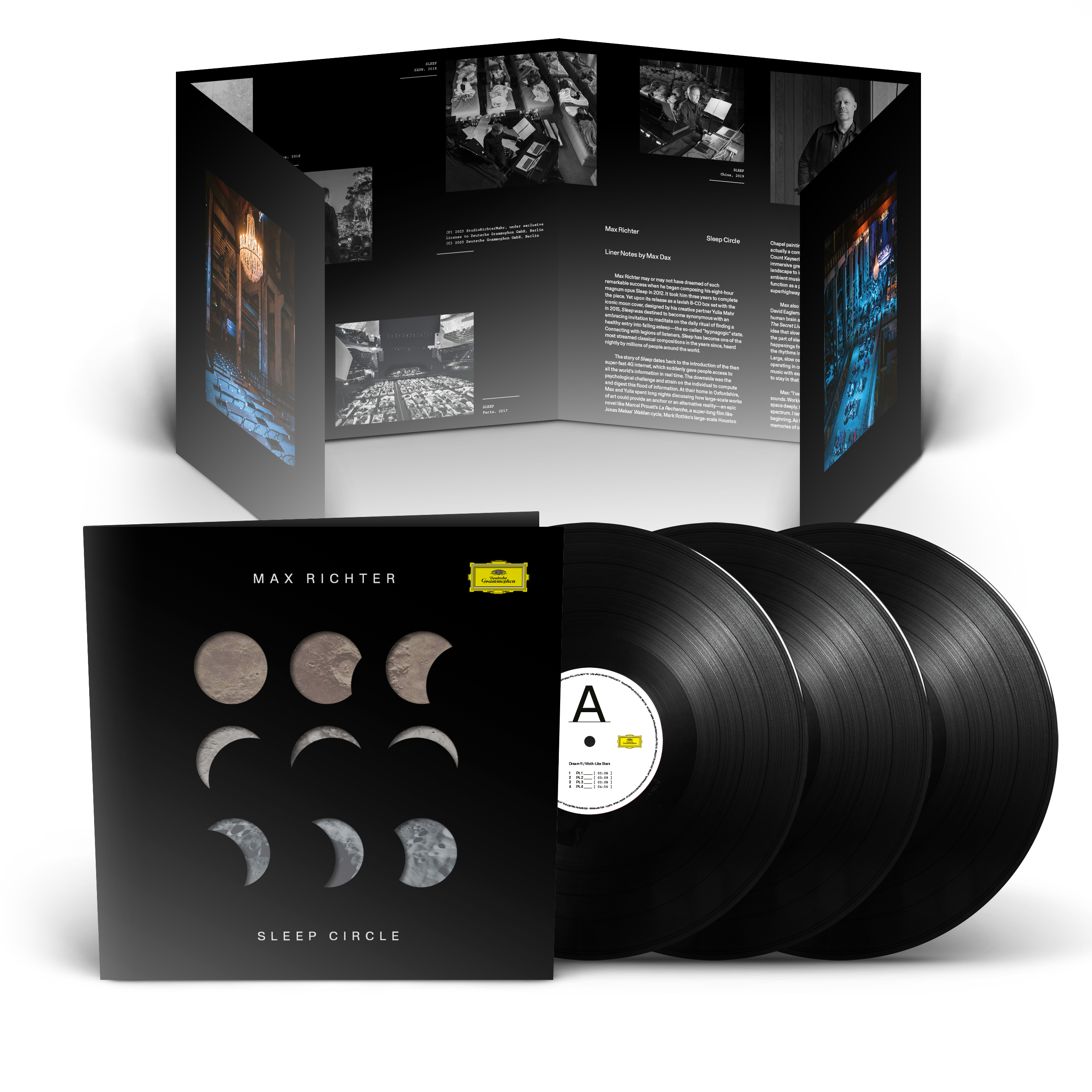Max Richter - Sleep Circle - (Black 3LP + 8 Page Booklet)