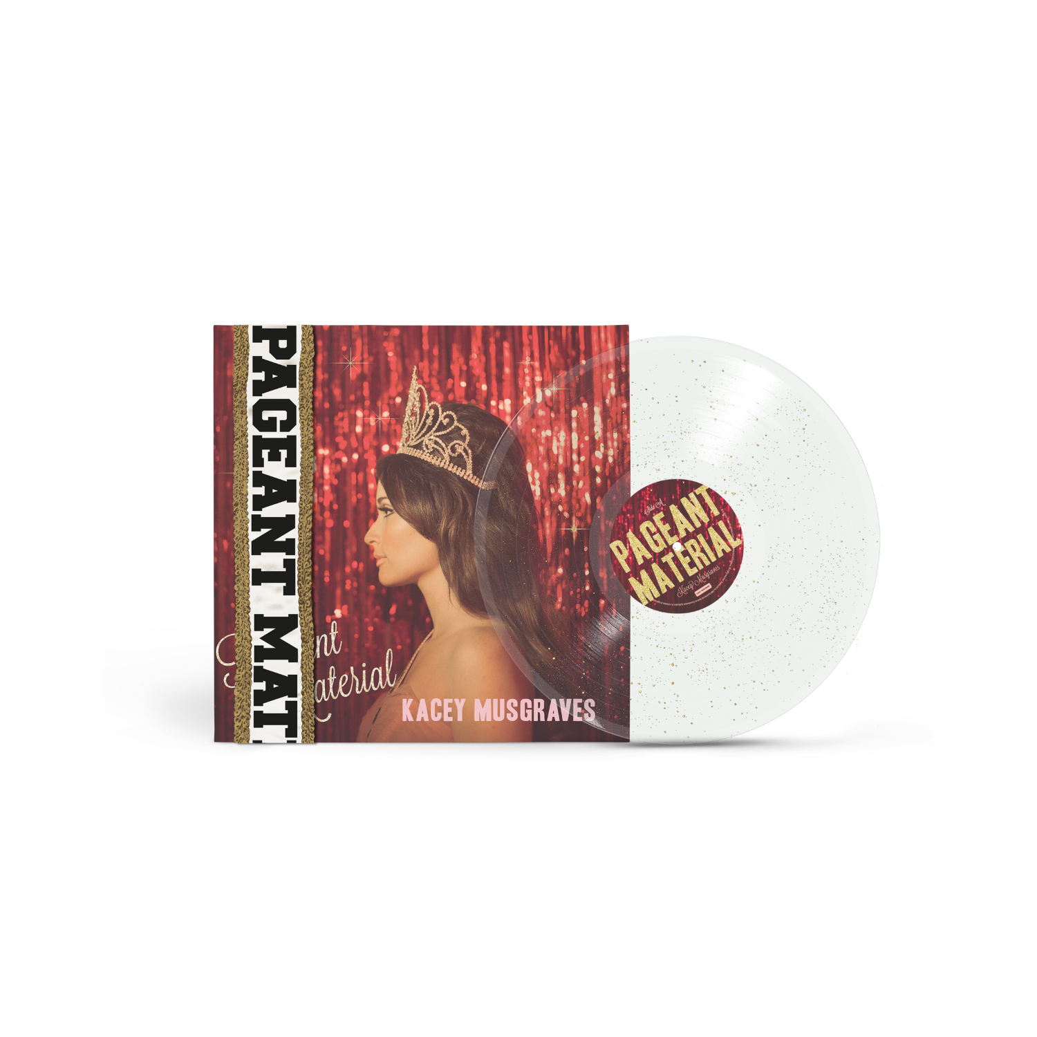 Kacey Musgraves - Pageant Material 10th Anniversary Gold Glitter Vinyl
