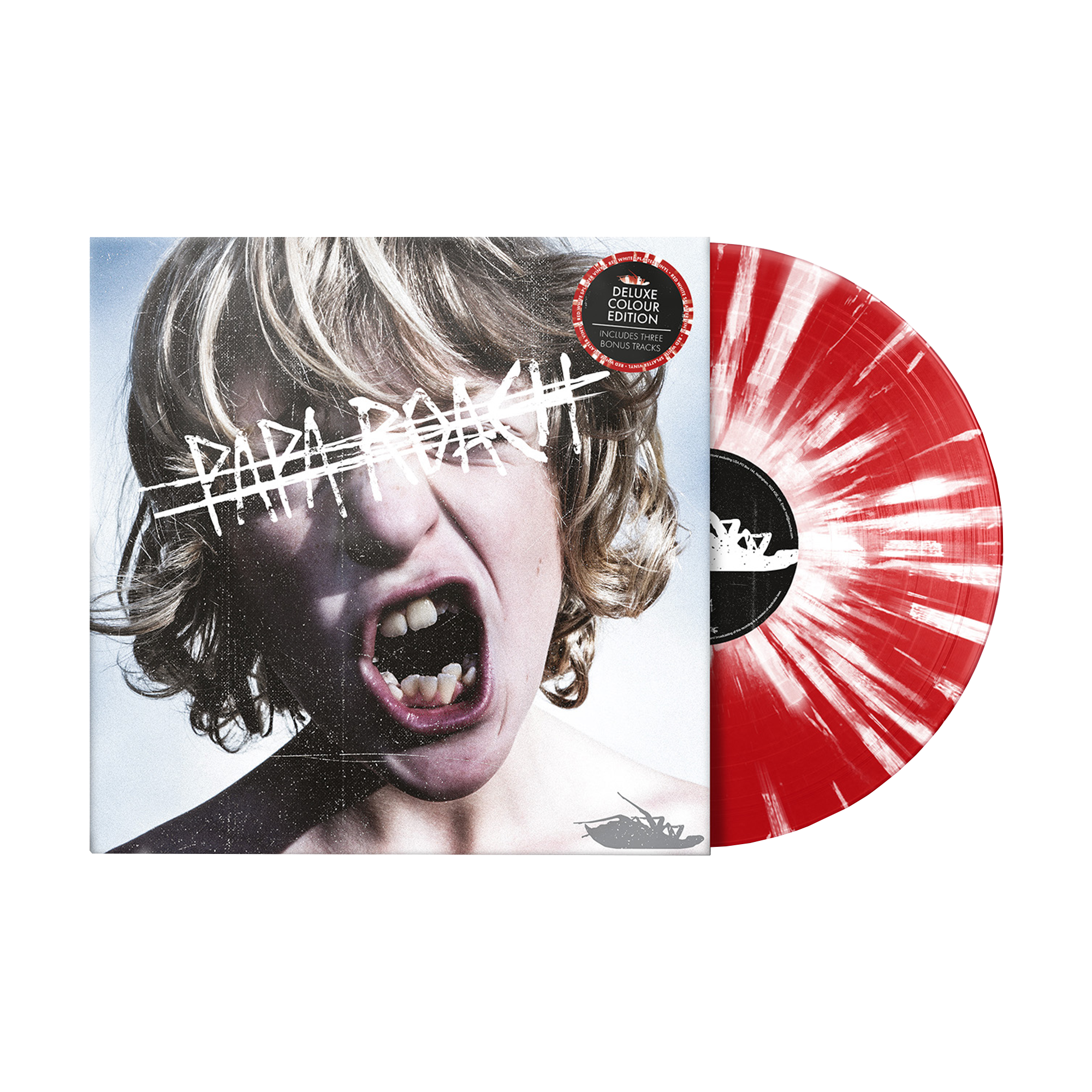Papa Roach - Crooked Teeth: Limited Red w White Splatter Vinyl LP