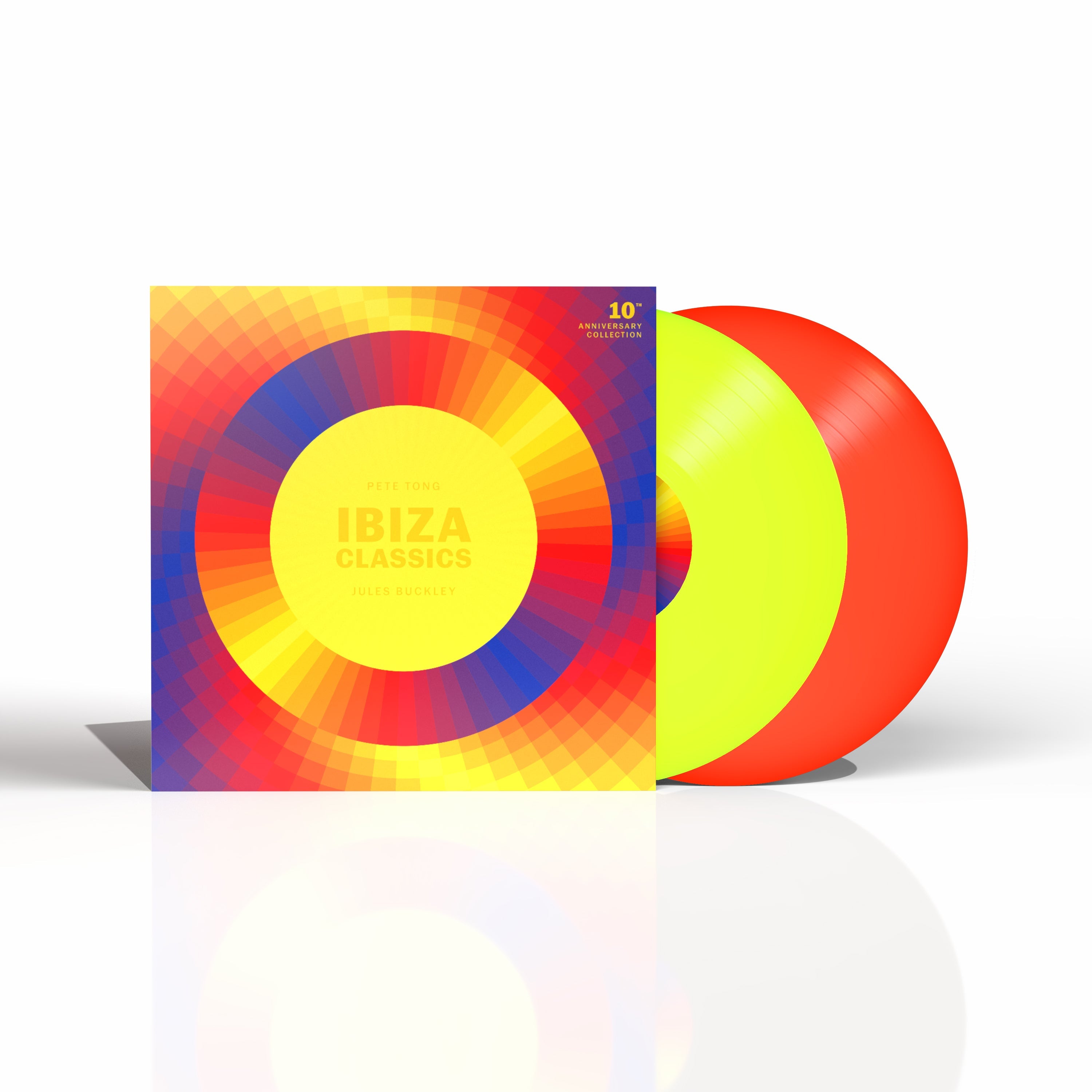 Ibiza Classics - 10th Anniversary Collection: Neon Vinyl 2LP & Exclusive Signed Print