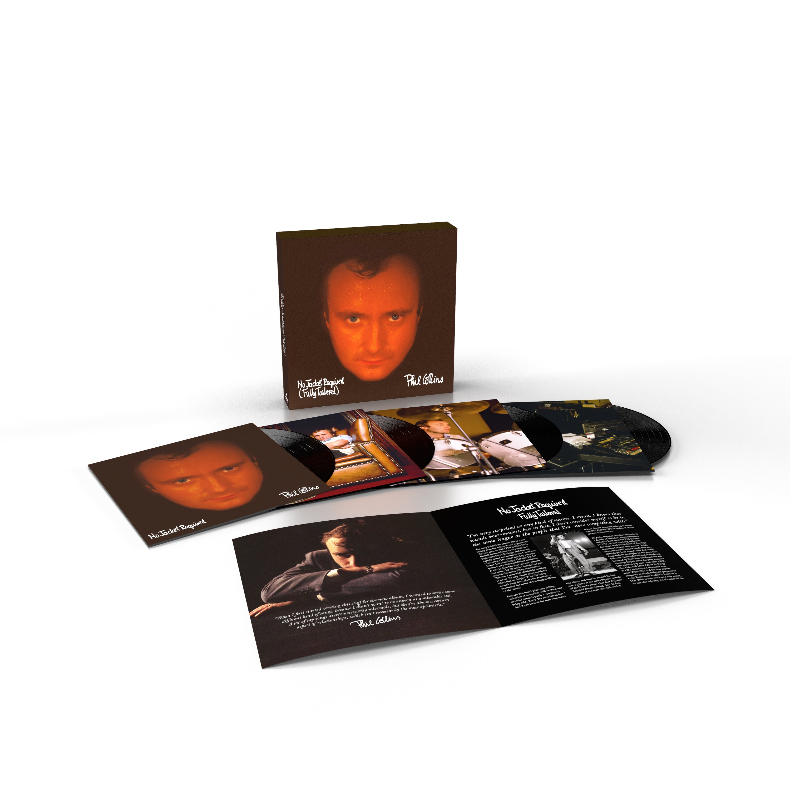 Phil Collins - No Jacket Required (Fully Tailored): Vinyl 4LP Box
