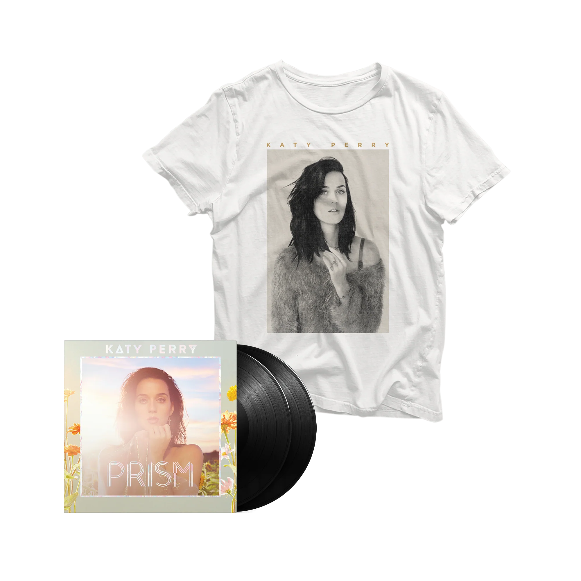 PRISM: Vinyl 2LP + This Moment T-Shirt (Roar Pack)