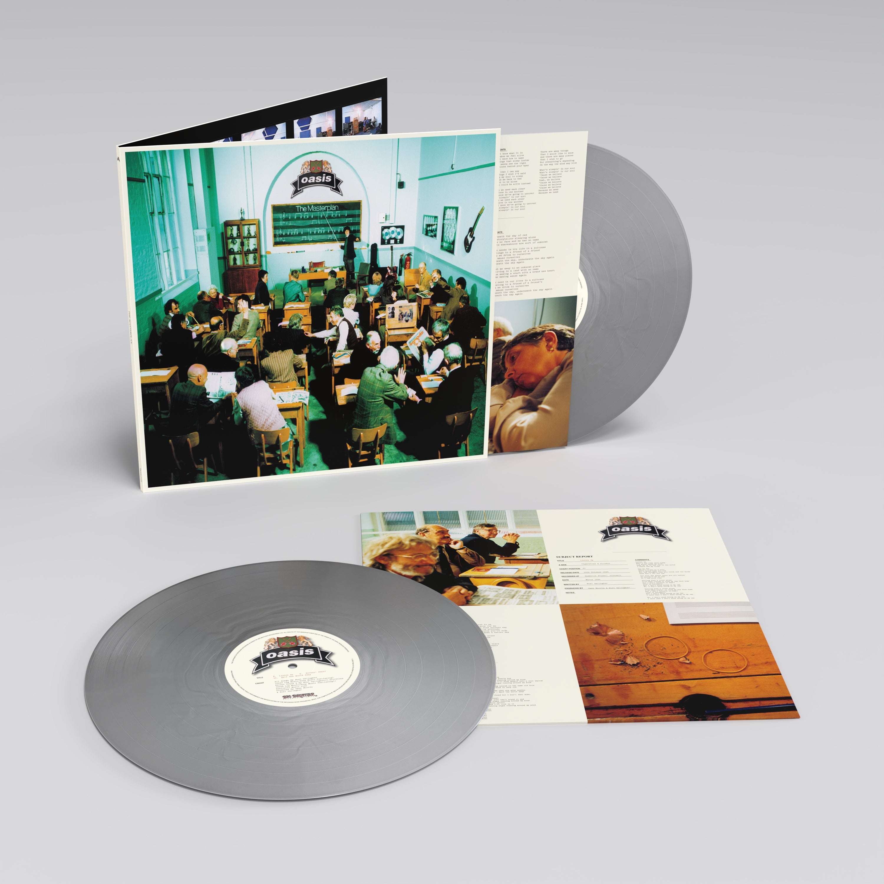 Oasis - The Masterplan: Limited Silver Vinyl 2LP - Recordstore