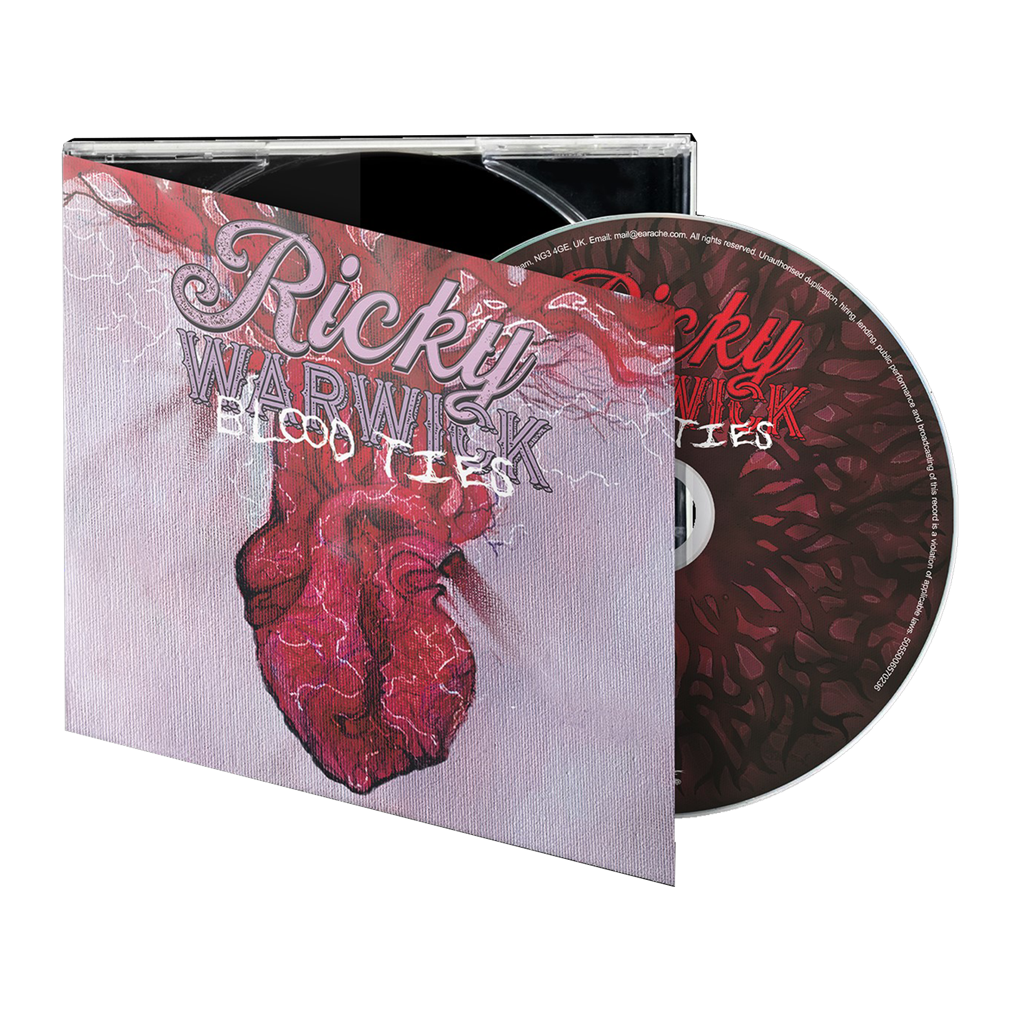 Ricky Warwick - Blood Ties: Alt Art CD