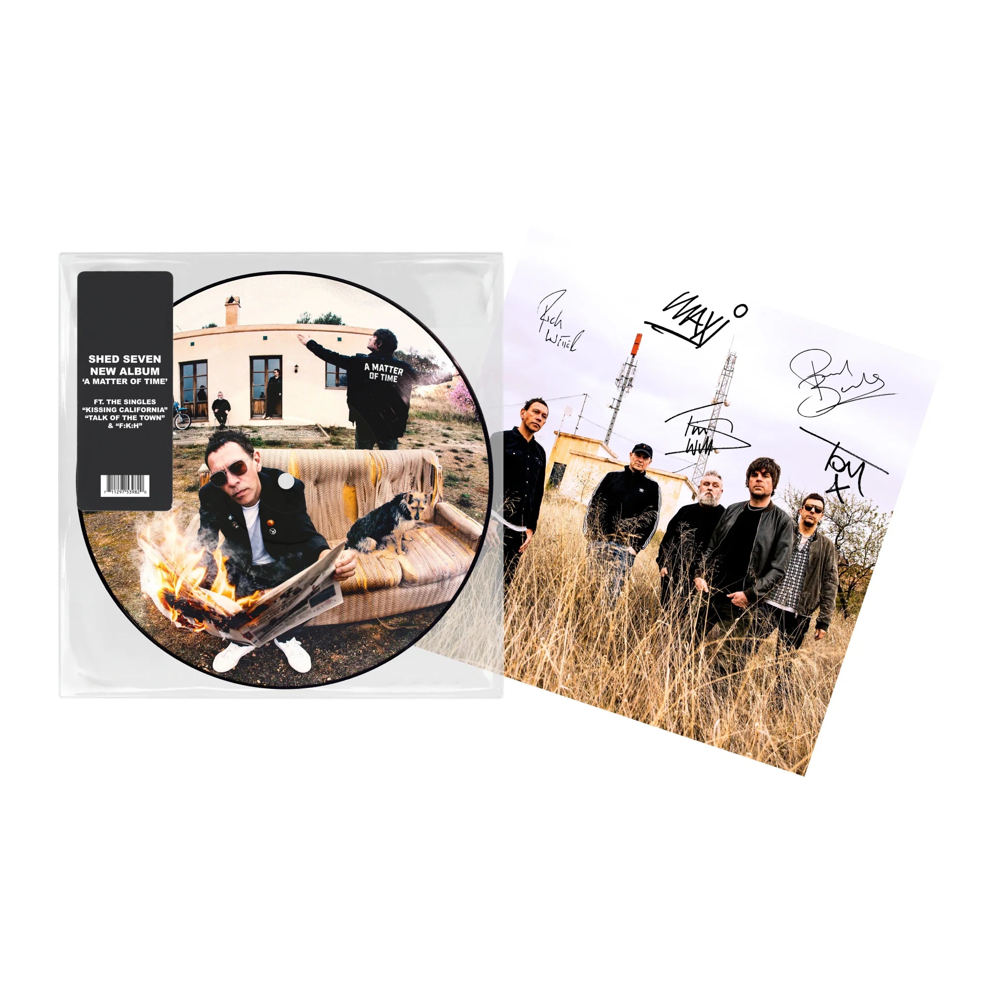 A Matter of Time: Limited Picture Disc Vinyl LP + Signed Print