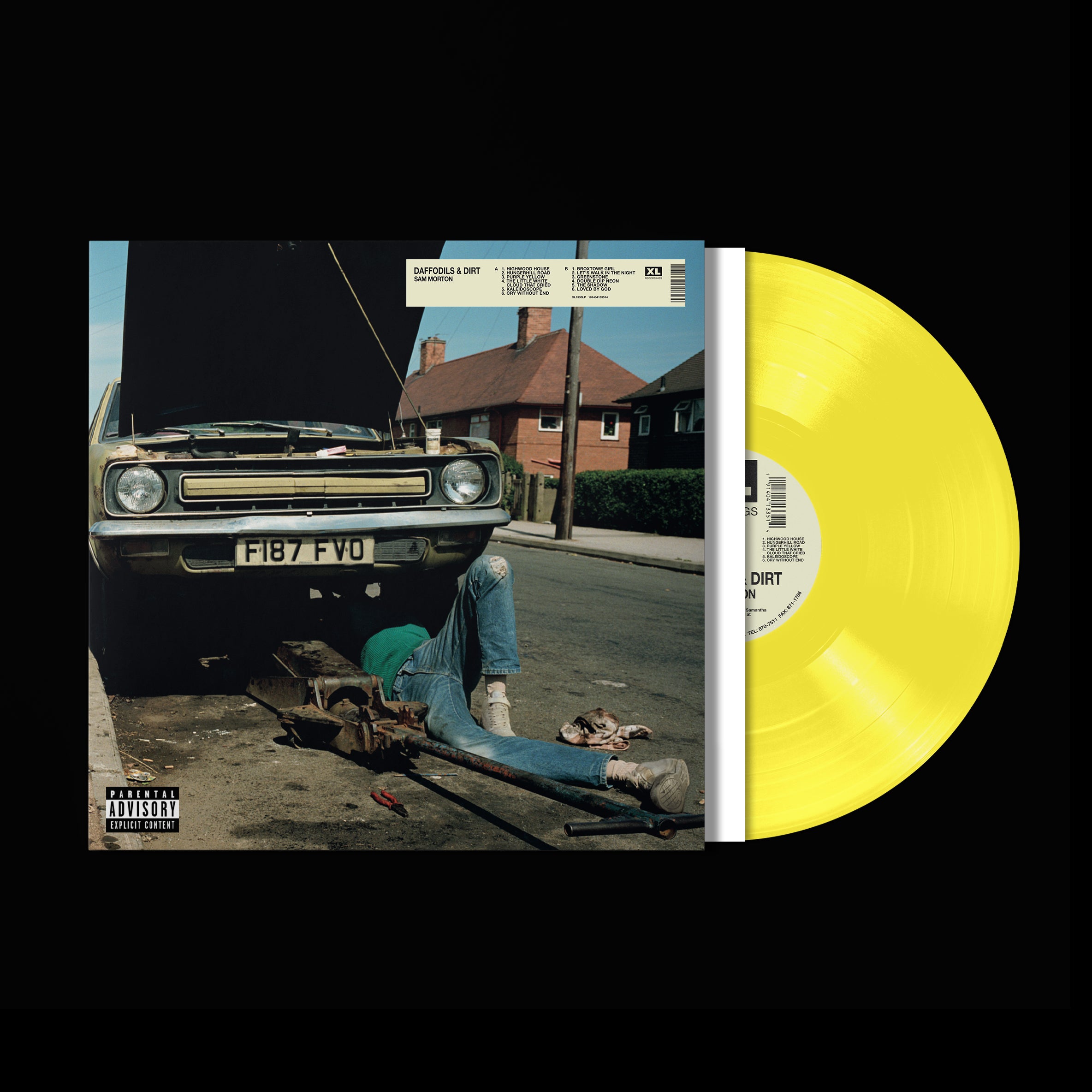 SAM MORTON - Daffodils & Dirt: Limited Yellow Vinyl LP