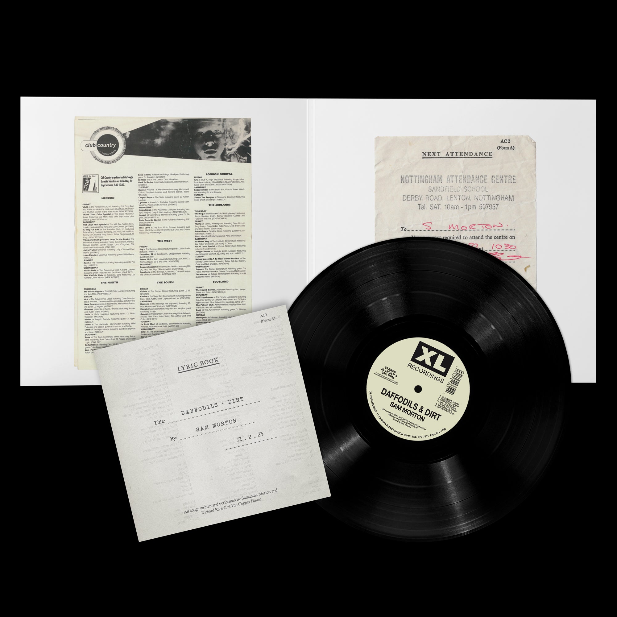 SAM MORTON - Daffodils & Dirt: Vinyl LP