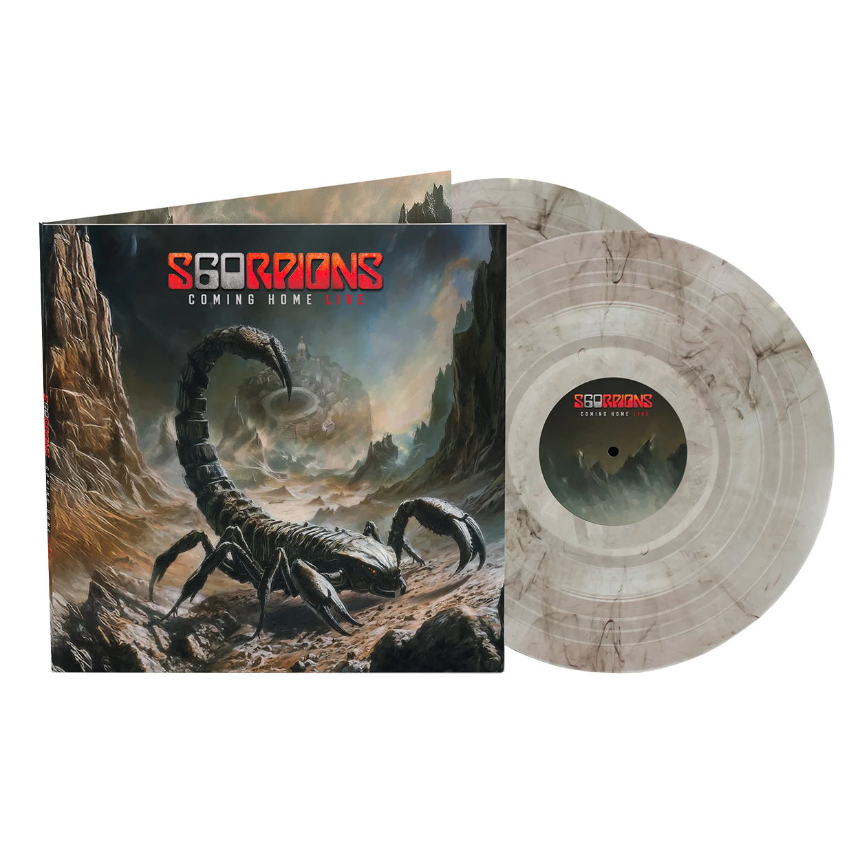 Scorpions - Coming Home Live: Marble Vinyl 2LP