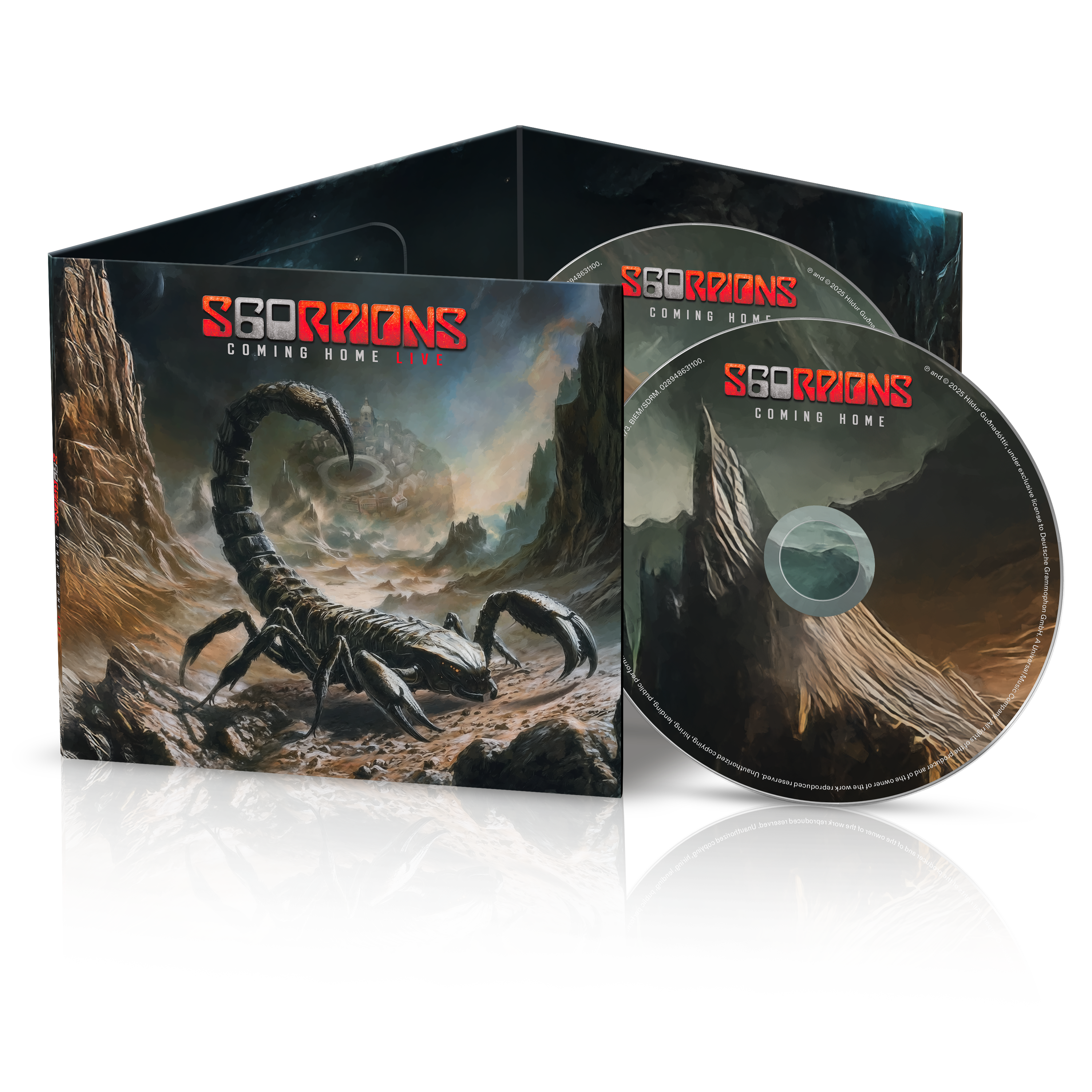 Scorpions - Coming Home Live: 2CD