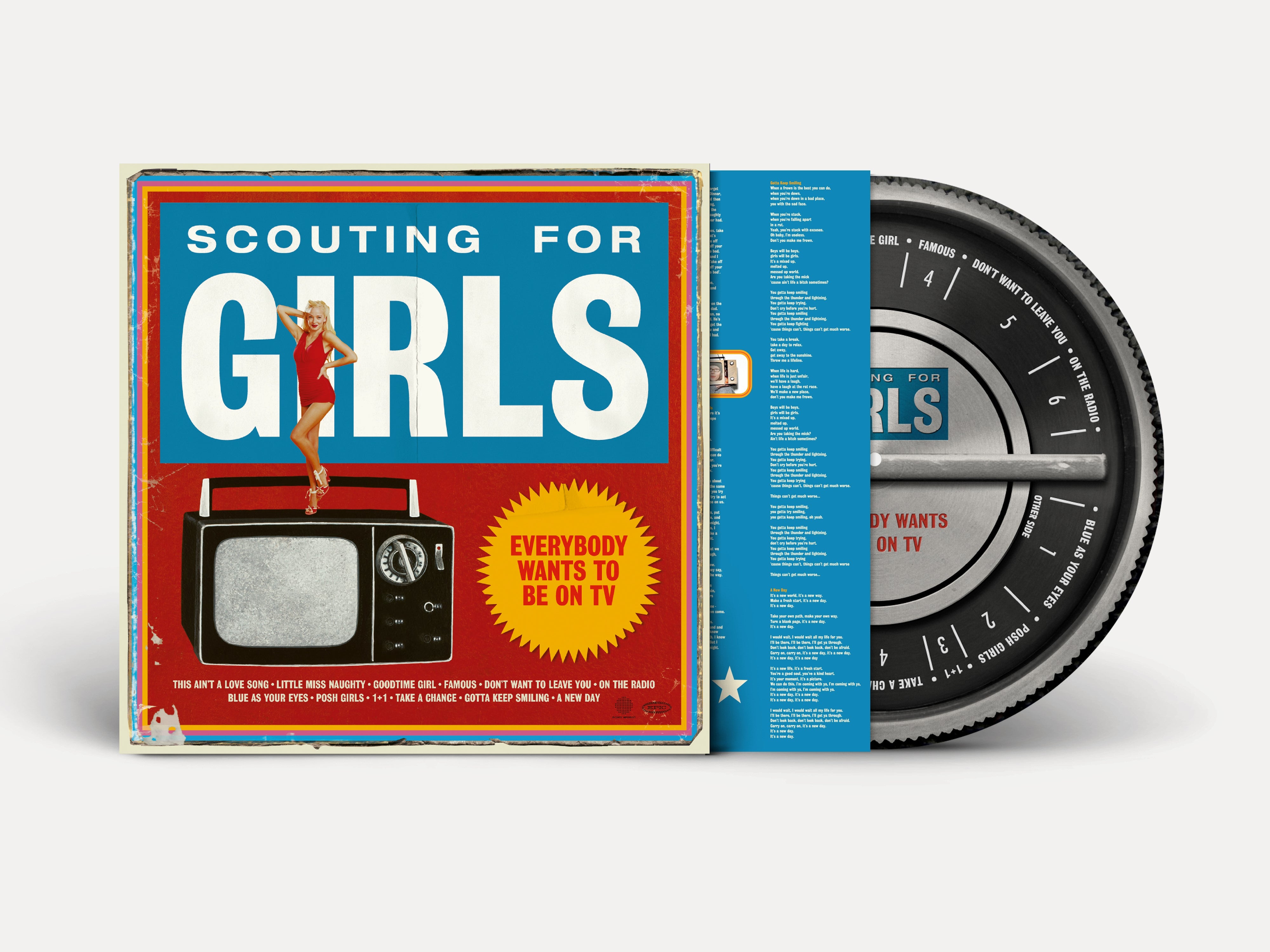 Scouting For Girls - Everybody Wants To Be On TV (15th Anniversary): Picture Disc/Zoetrope Vinyl LP