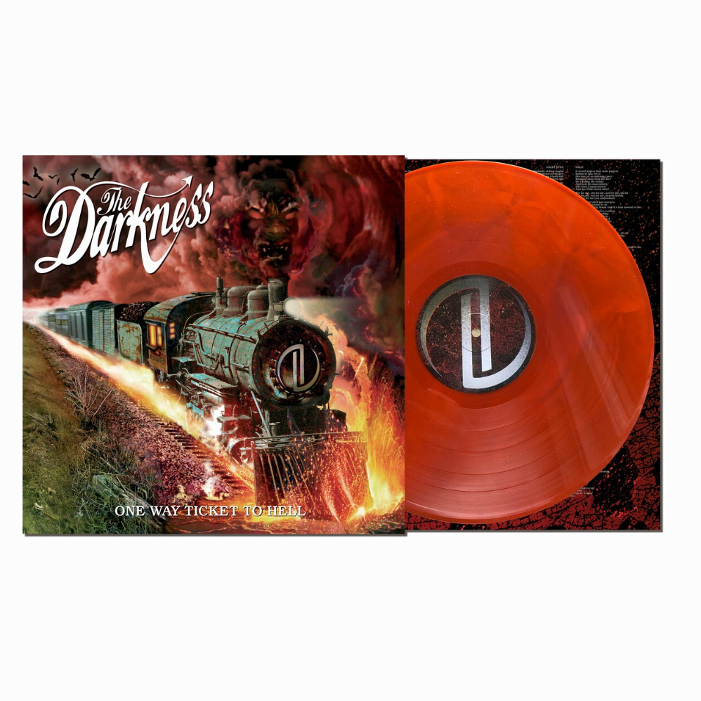 The Darkness - One Way Ticket to Hell...and Back (20th Anniversary Deluxe Edition): Orange & Yellow Vinyl LP