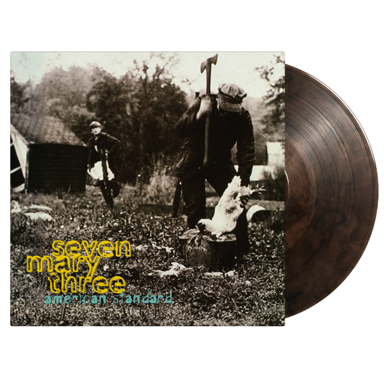 Seven Mary Three - American Standard: Limited Edition Black & Clear Marbled Vinyl LP