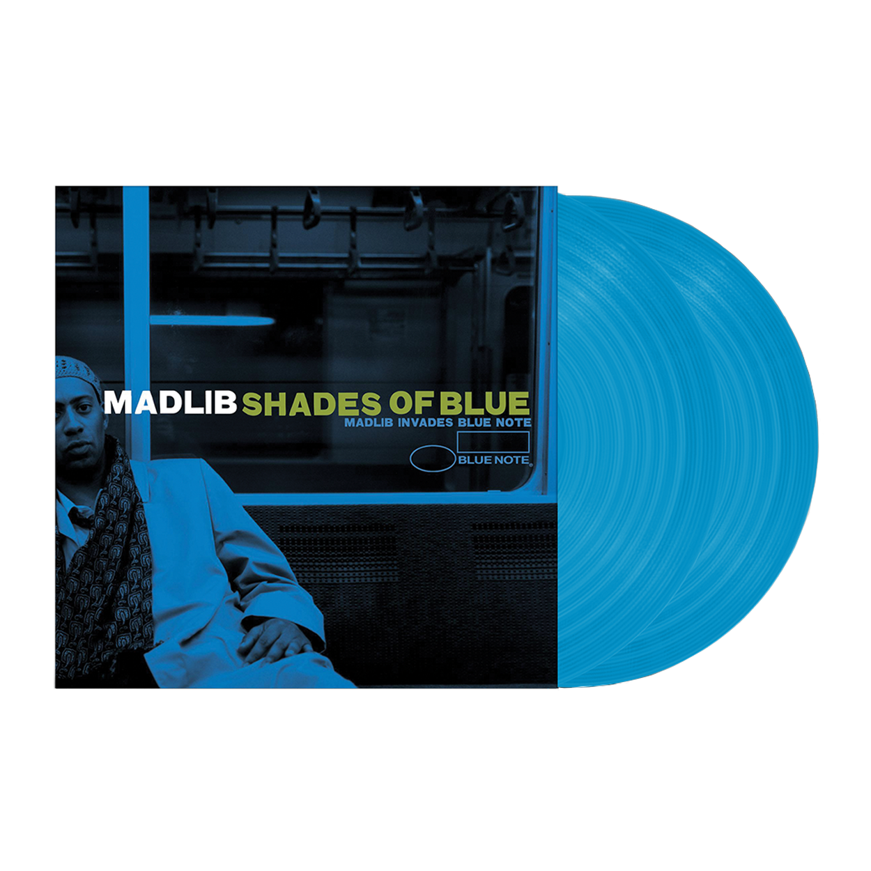 Madlib & Freddie Gibbs - Shades Of Blue: Blue Vinyl 2LP - Recordstore