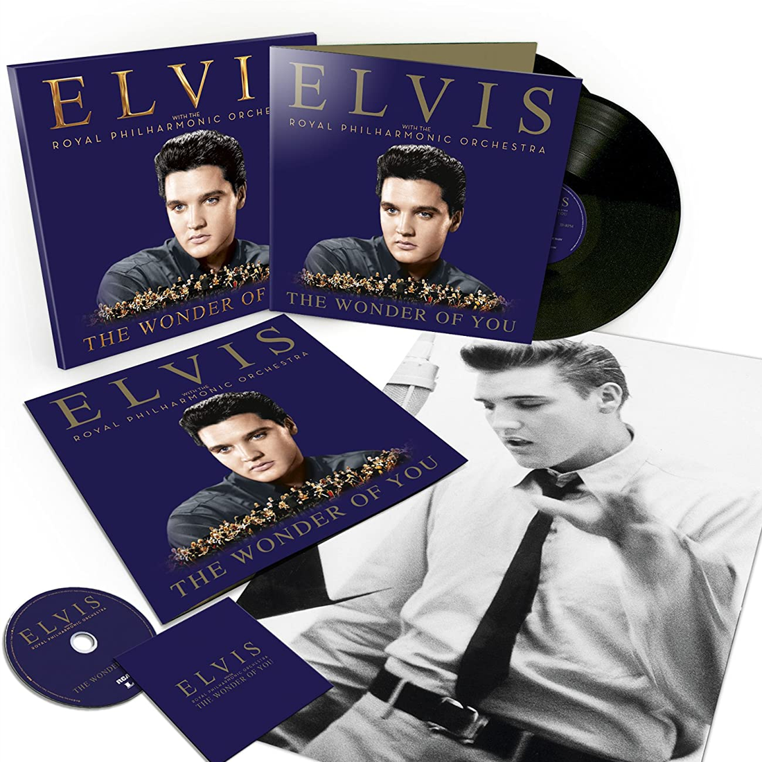 Elvis Presley - The Wonder of You: Elvis Presley with The Royal Philharmonic Orchestra (Deluxe Edition): Vinyl 2LP + CD