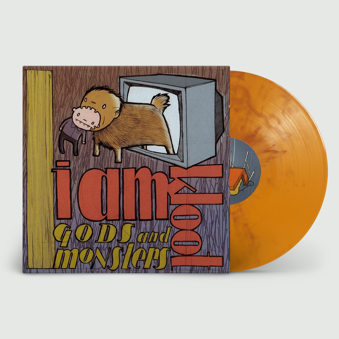 I Am Kloot - Gods And Monsters: Limited Edition Orange Marbled Vinyl LP
