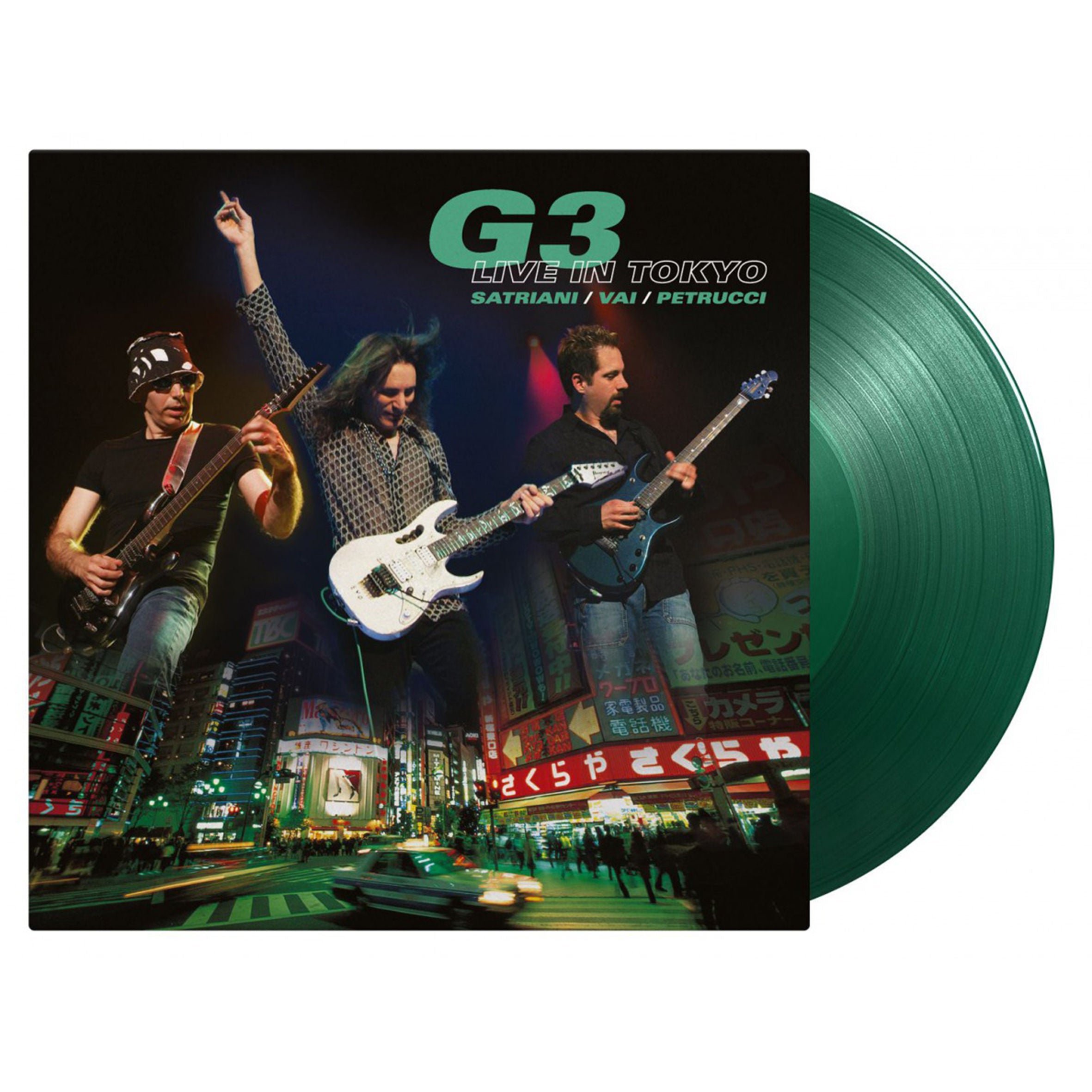 G3 - Live In Tokyo: Limited Translucent Green Vinyl 3LP