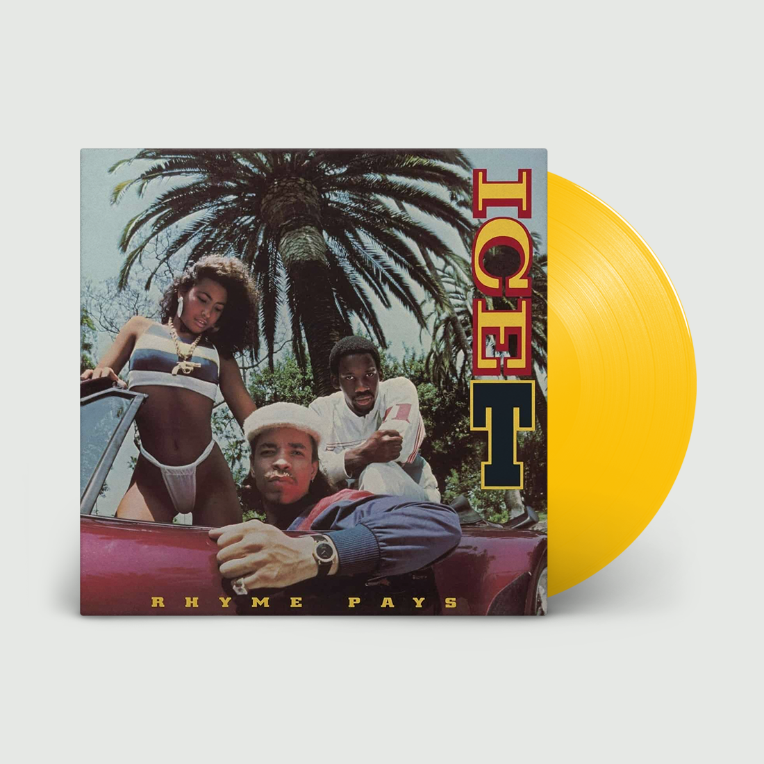Ice T - Rhyme Pays: Limited Edition Yellow Vinyl LP