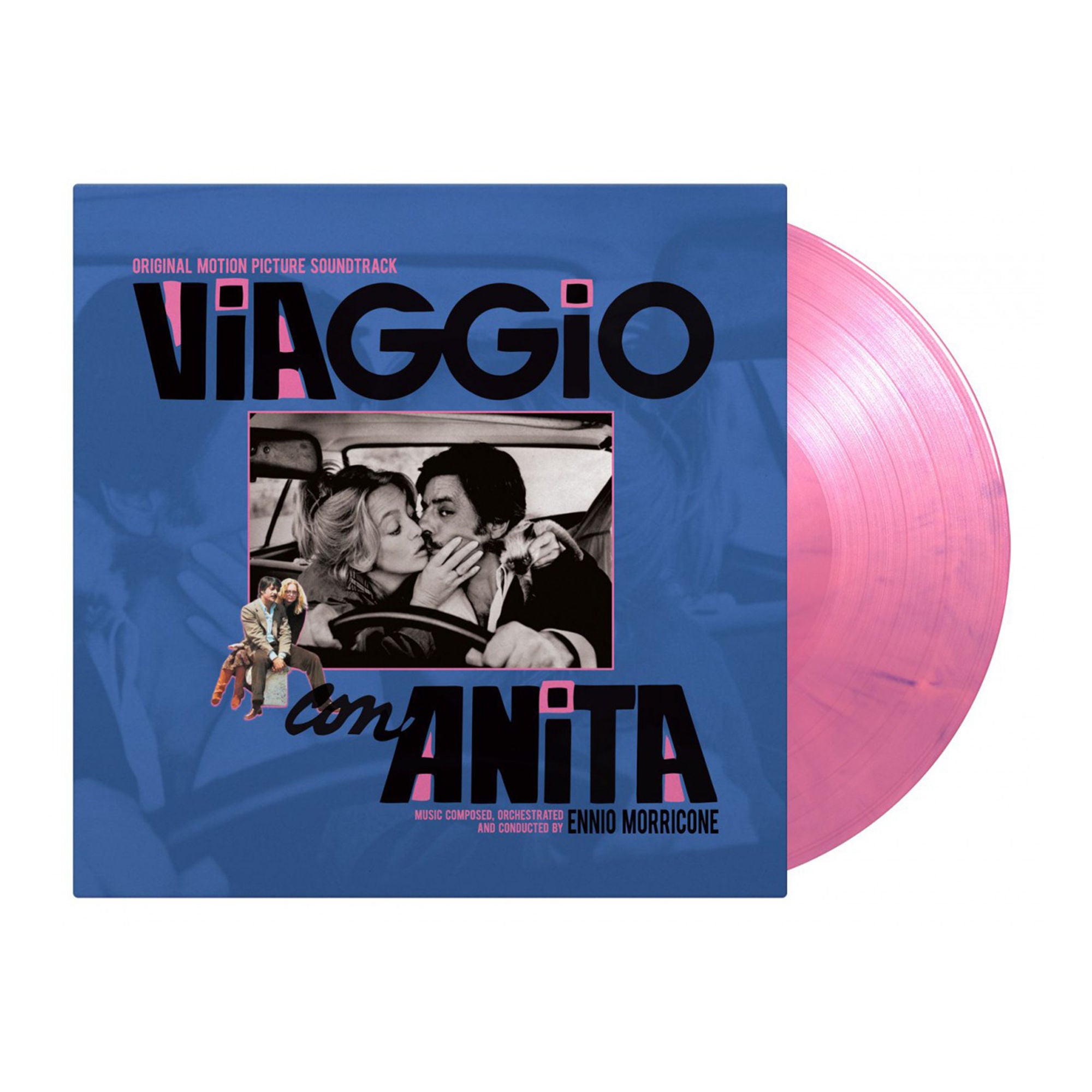 Ennio Morricone - Viaggio con Anita (Lovers and Liars): Limited Pink + Purple Marbled Vinyl LP