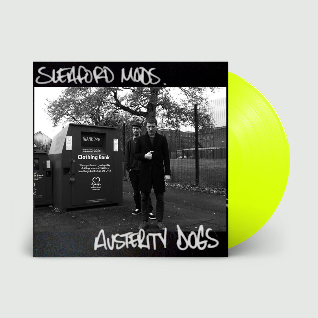 Sleaford Mods - Austerity Dogs: Limited Edition Neon Yellow Vinyl LP