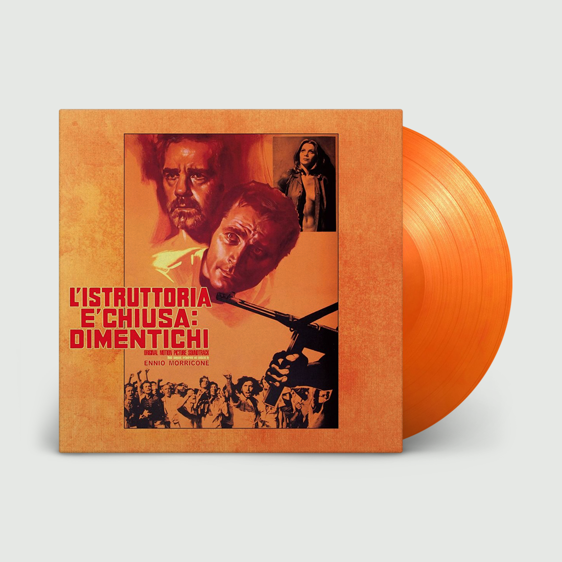 Ennio Morricone - L'istruttoria E'Chiusa Dimentichi (OST): Limited Orange Marble Vinyl LP