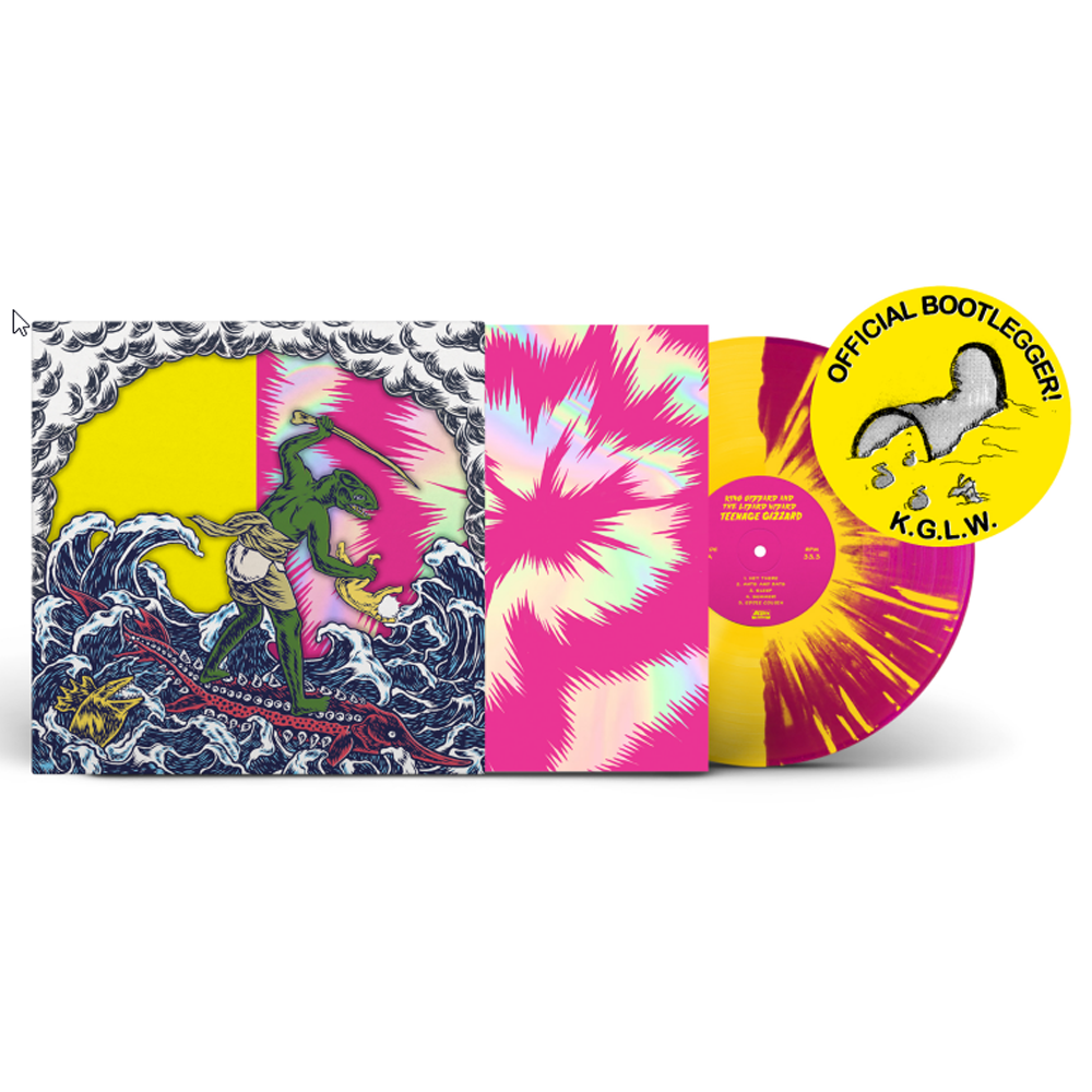King Gizzard & The Lizard Wizard - Teenage Gizzard: Limited Edition Magenta + Yellow Splatter Vinyl LP