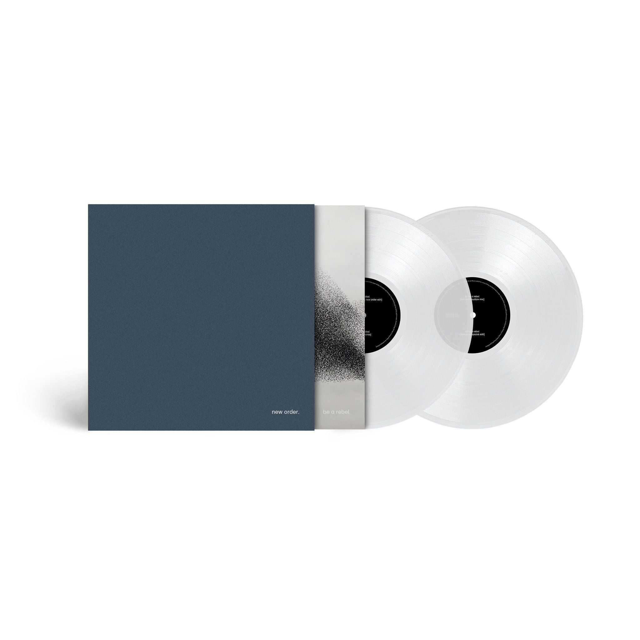 New Order - Be a Rebel Remixed: Limited Edition Clear Vinyl 2LP