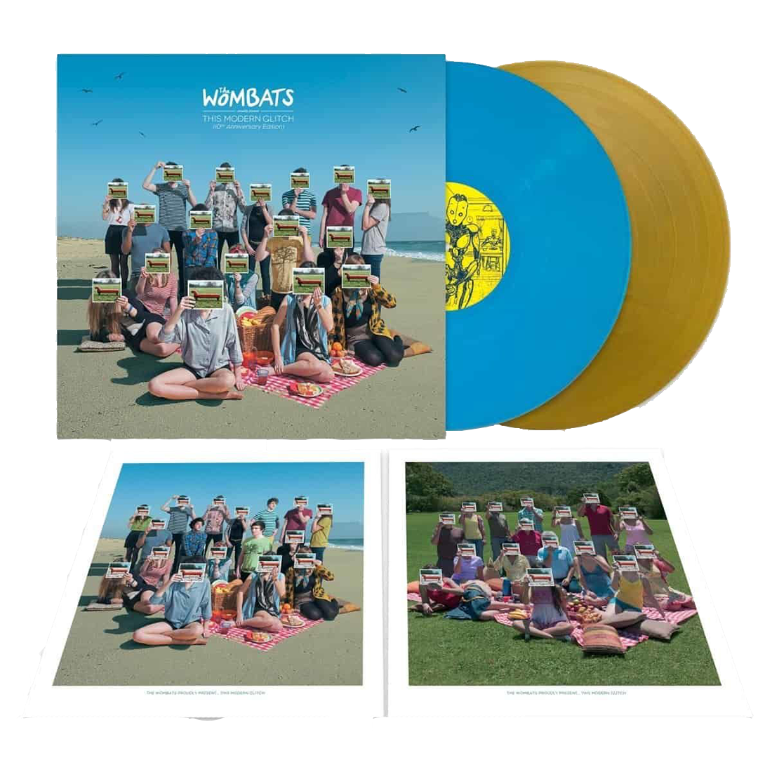 The Wombats - The Wombats Proudly Present... This Modern Glitch (10th Anniversary): Sky Blue & Gold Vinyl 2LP