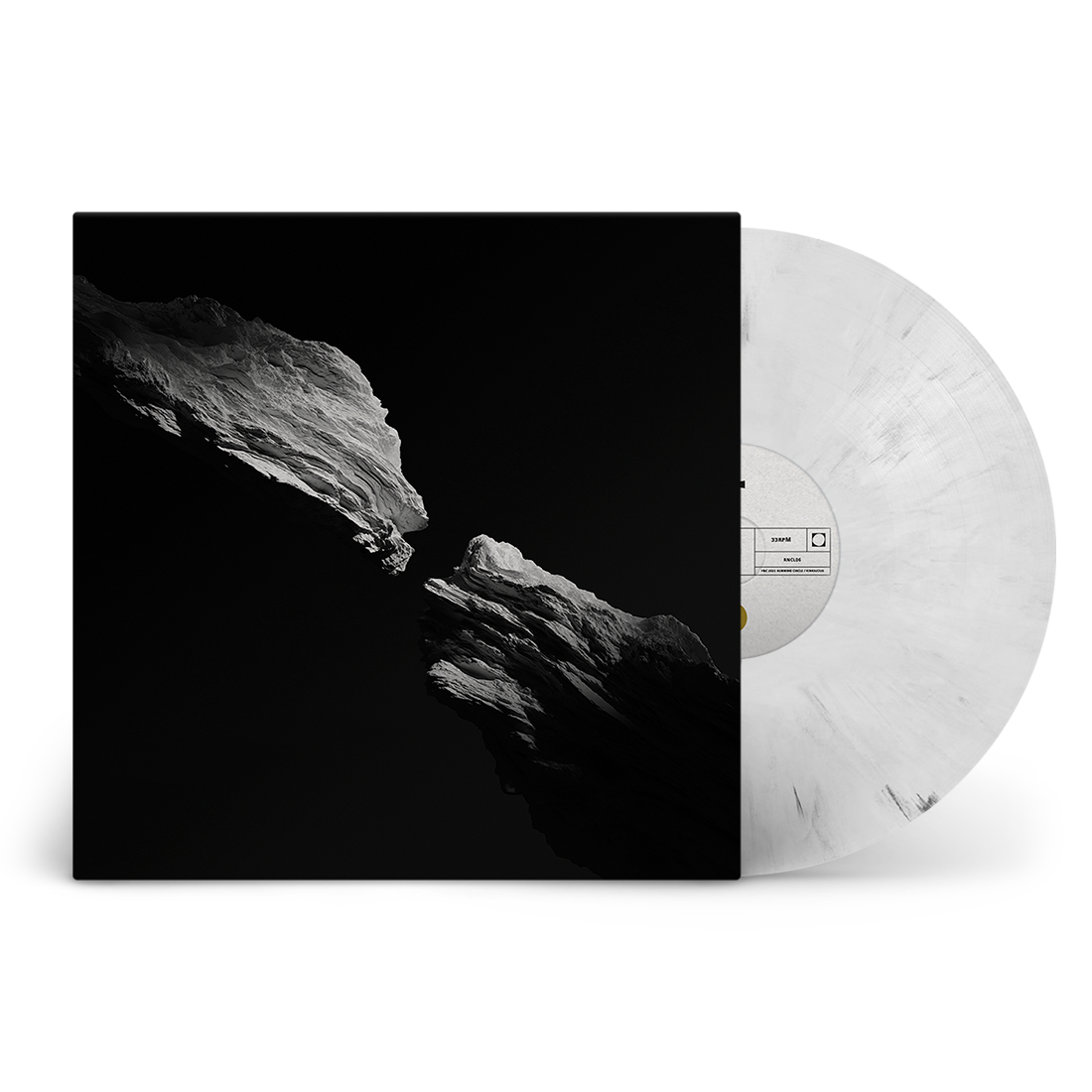 Kinkajous - Being Waves: Signed Black + White Marble Vinyl LP