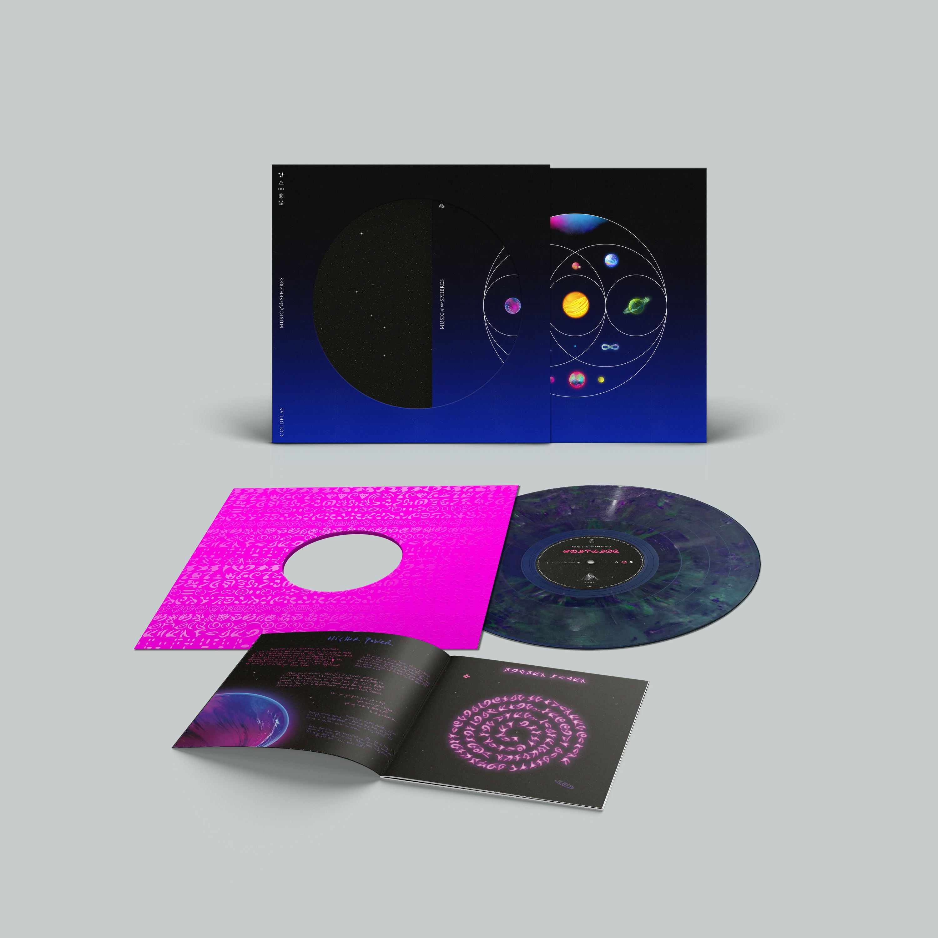Coldplay - Music of the Spheres: Limited Colour Vinyl LP