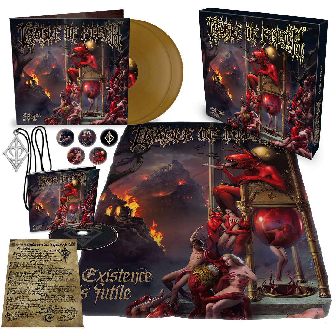 Cradle of Filth - Existence Is Futile: Limited Edition Vinyl Box Set