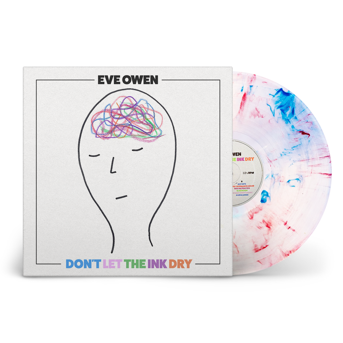 Eve Owen - Don't Let The Ink Dry: Signed Exclusive Ink Splatter Vinyl LP