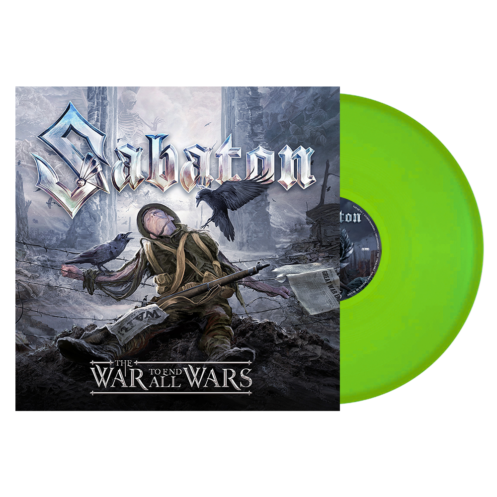 Sabaton - The War To End All Wars: Limited Edition Fluorescent Green Vinyl LP