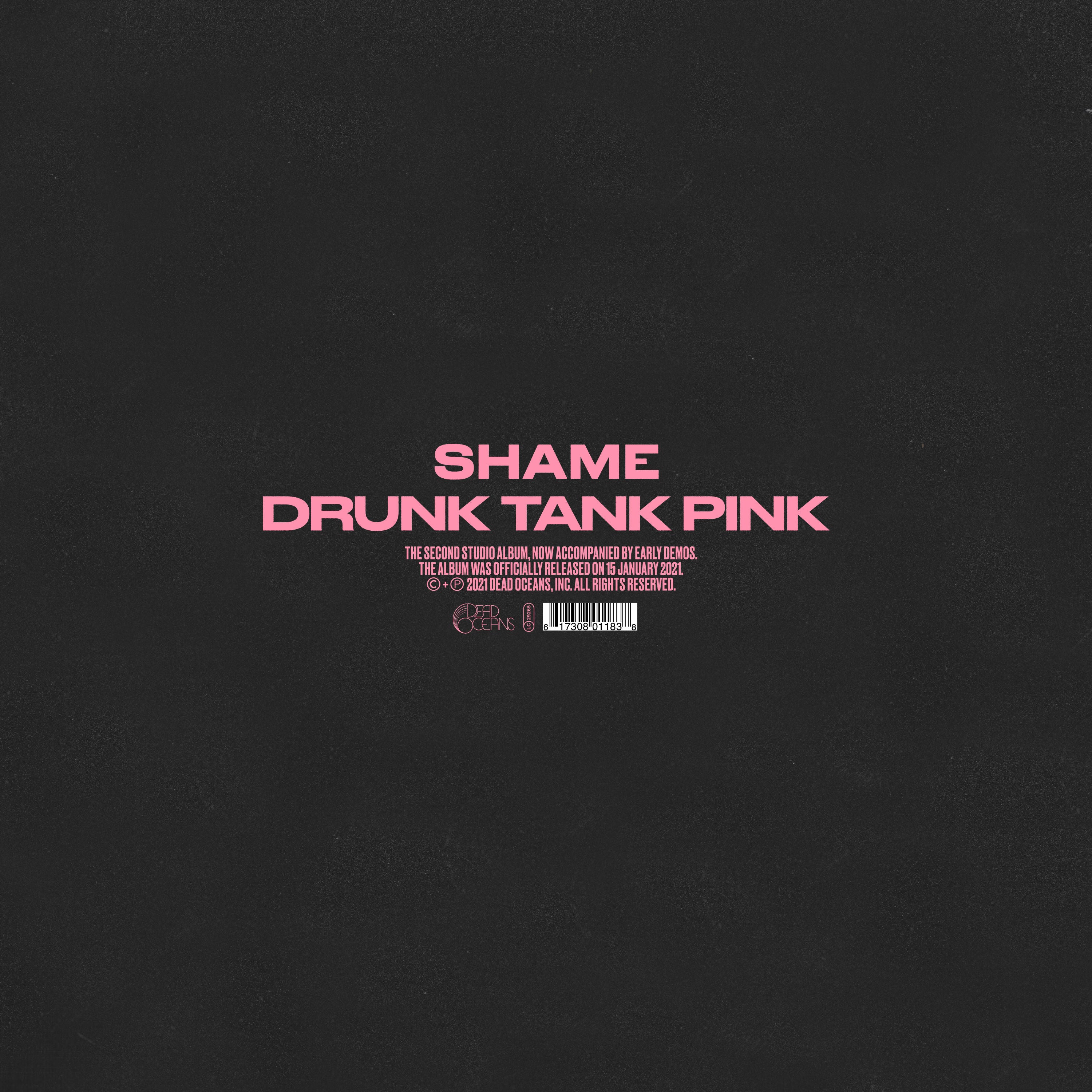 新品未開封　SHAME / DRUNK TANK PINK サイン付属 Shame - Drunk Tank Pink - Deluxe: Crystal Clear Vinyl 2LP