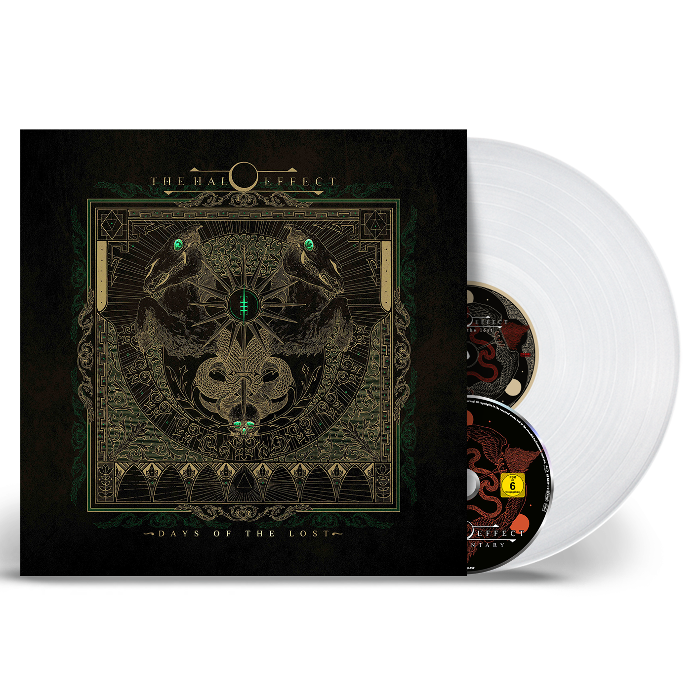 The Halo Effect - Days Of The Lost: Limited Edition Crystal Clear Vinyl LP + Blu-Ray