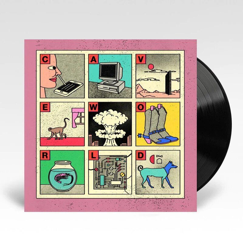 Viagra Boys - Cave World: Black Vinyl LP - Recordstore