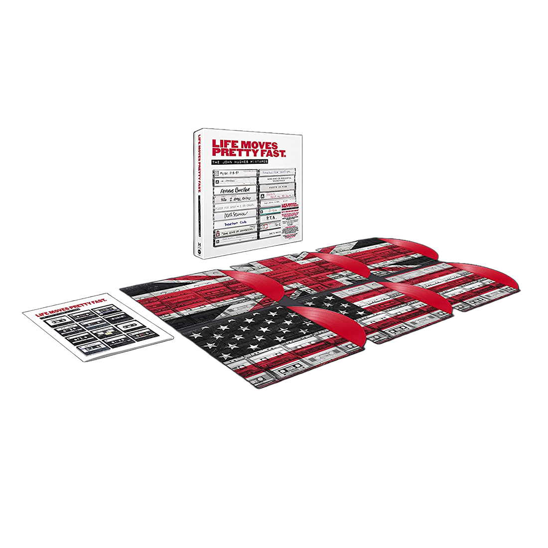 Various Artists - Life Moves Pretty Fast - The John Hughes Mixtapes: Red Vinyl 6LP Box Set