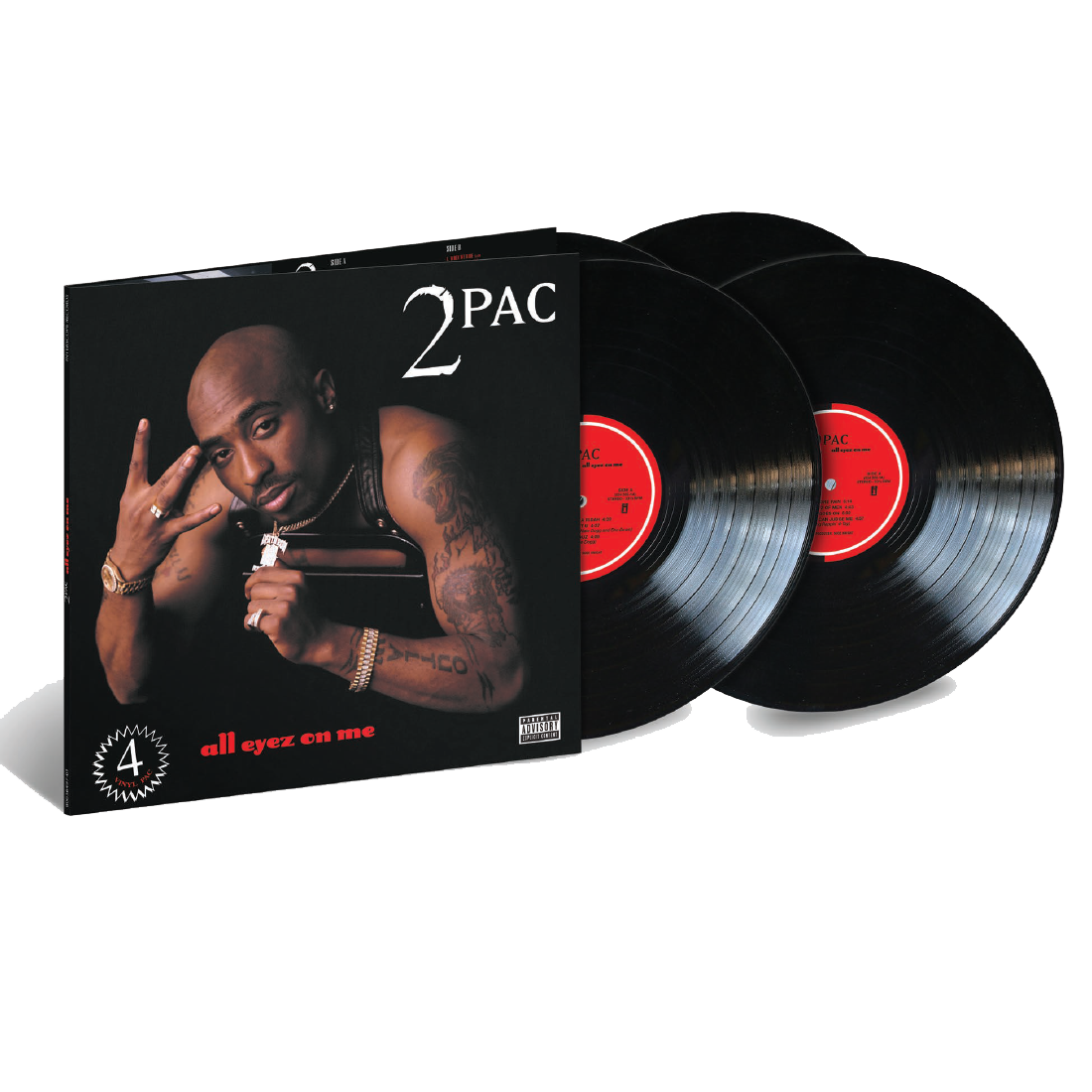 2Pac - All Eyez On Me: Vinyl 4LP - Recordstore