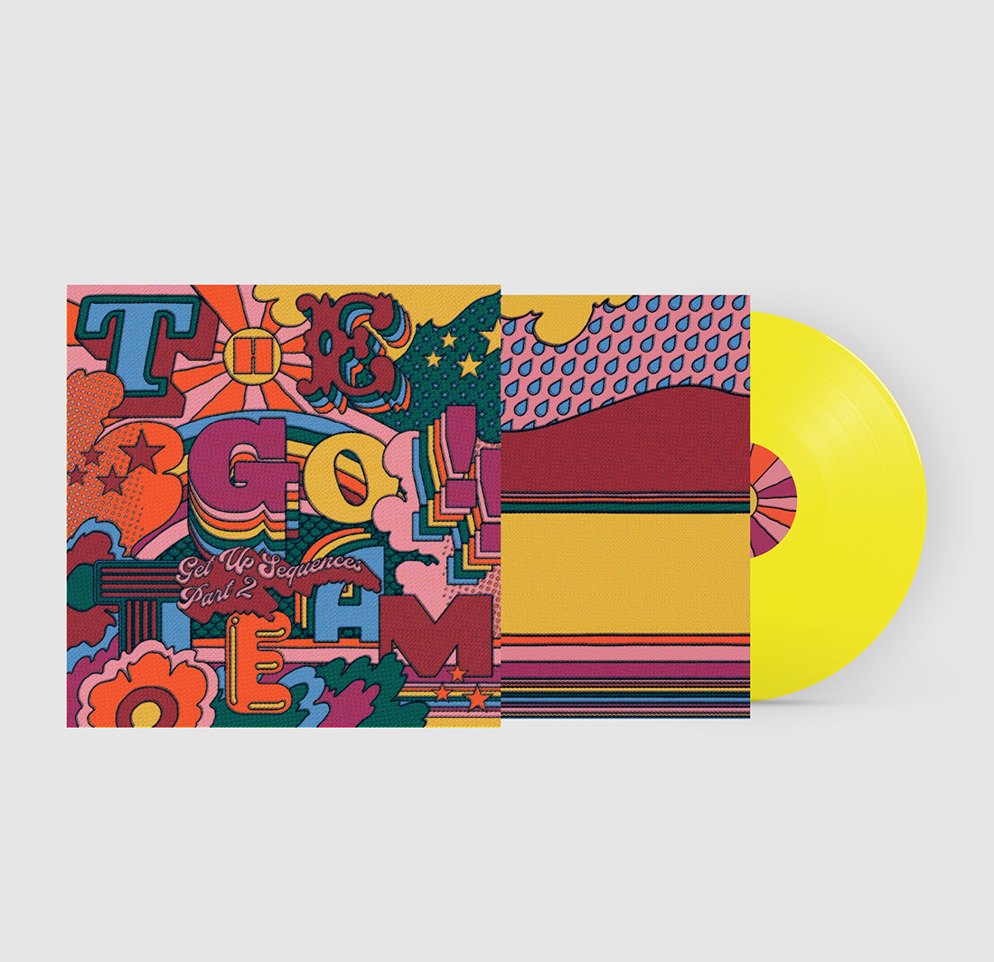 The Go! Team - Get Up Sequences Part 2: Limited Colombo Yellow Vinyl LP
