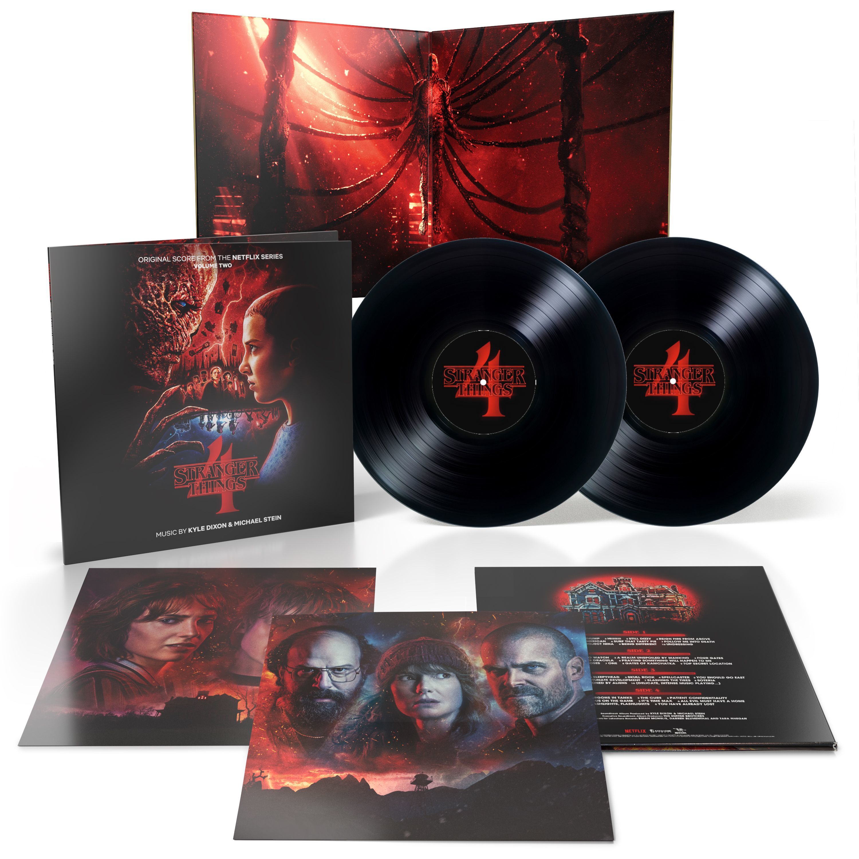 Kyle Dixon & Michael Stein - Stranger Things 4 - Volume 2 Original Score From The Netflix Series: Limited Edition Vinyl 2LP