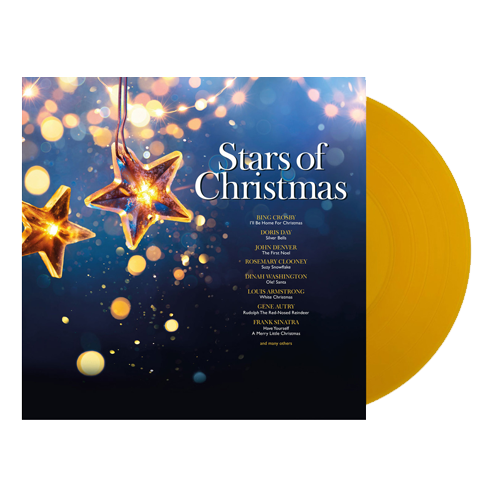 Various Artists - Stars Of Christmas: Limited Edition Gold Colour Vinyl LP