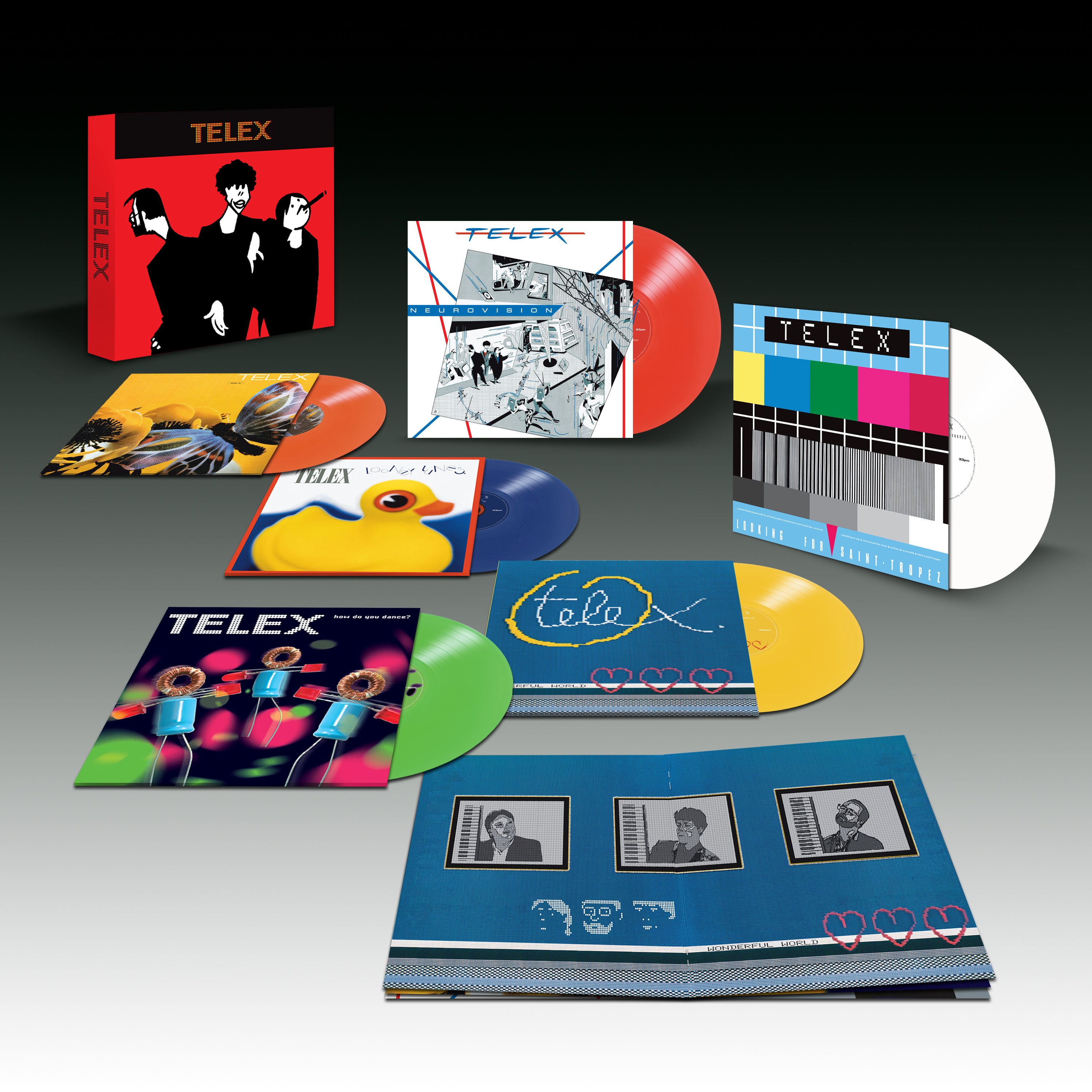 Telex - Telex: Limited Edition Colour Vinyl 6LP Box Set