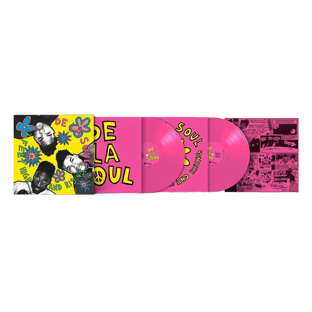 De La Soul - 3 Feet High And Rising: Limited Edition Pink Vinyl