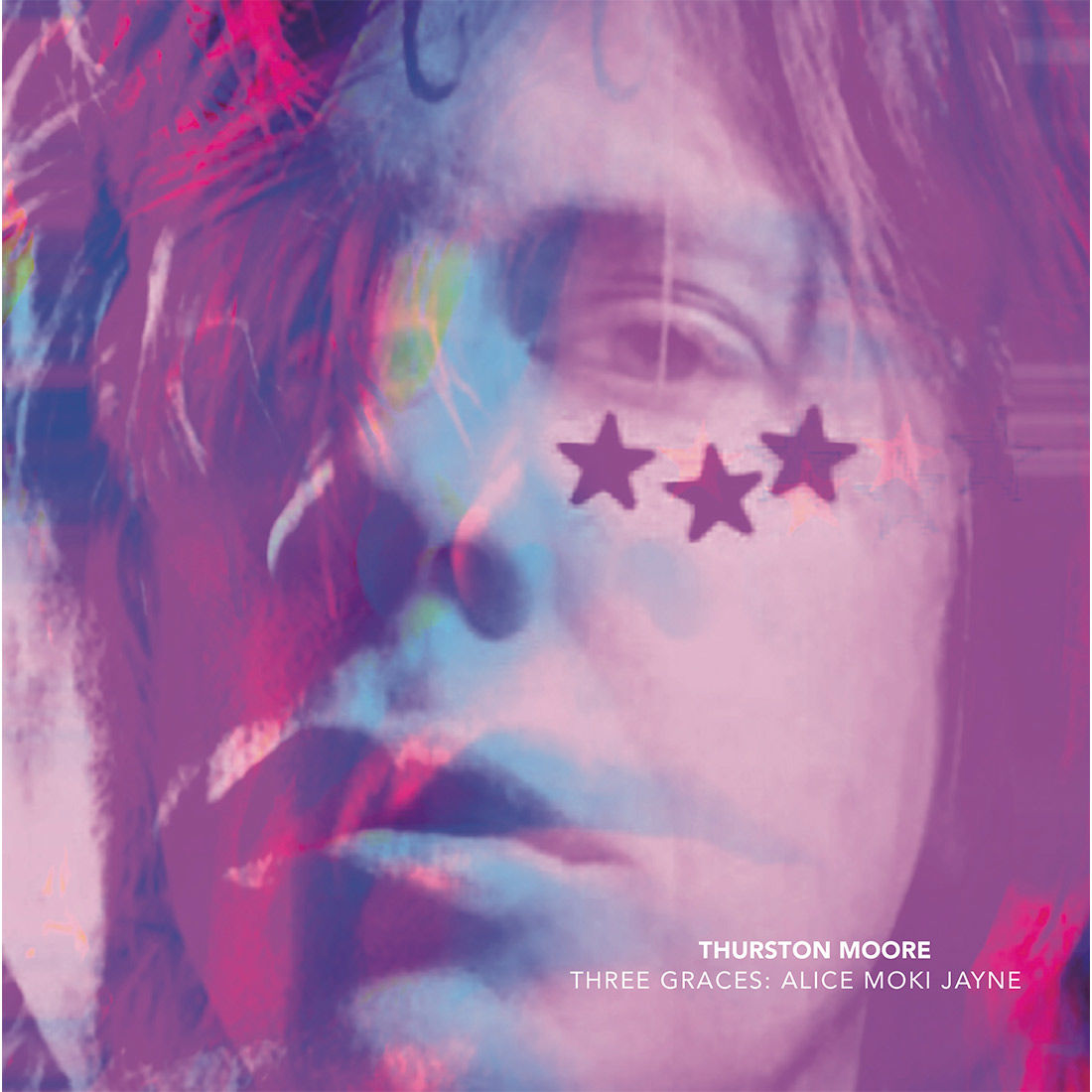 Thurston Moore - Three Graces / Leave Me Alone (Daydream Library Series): Magenta Vinyl 7"