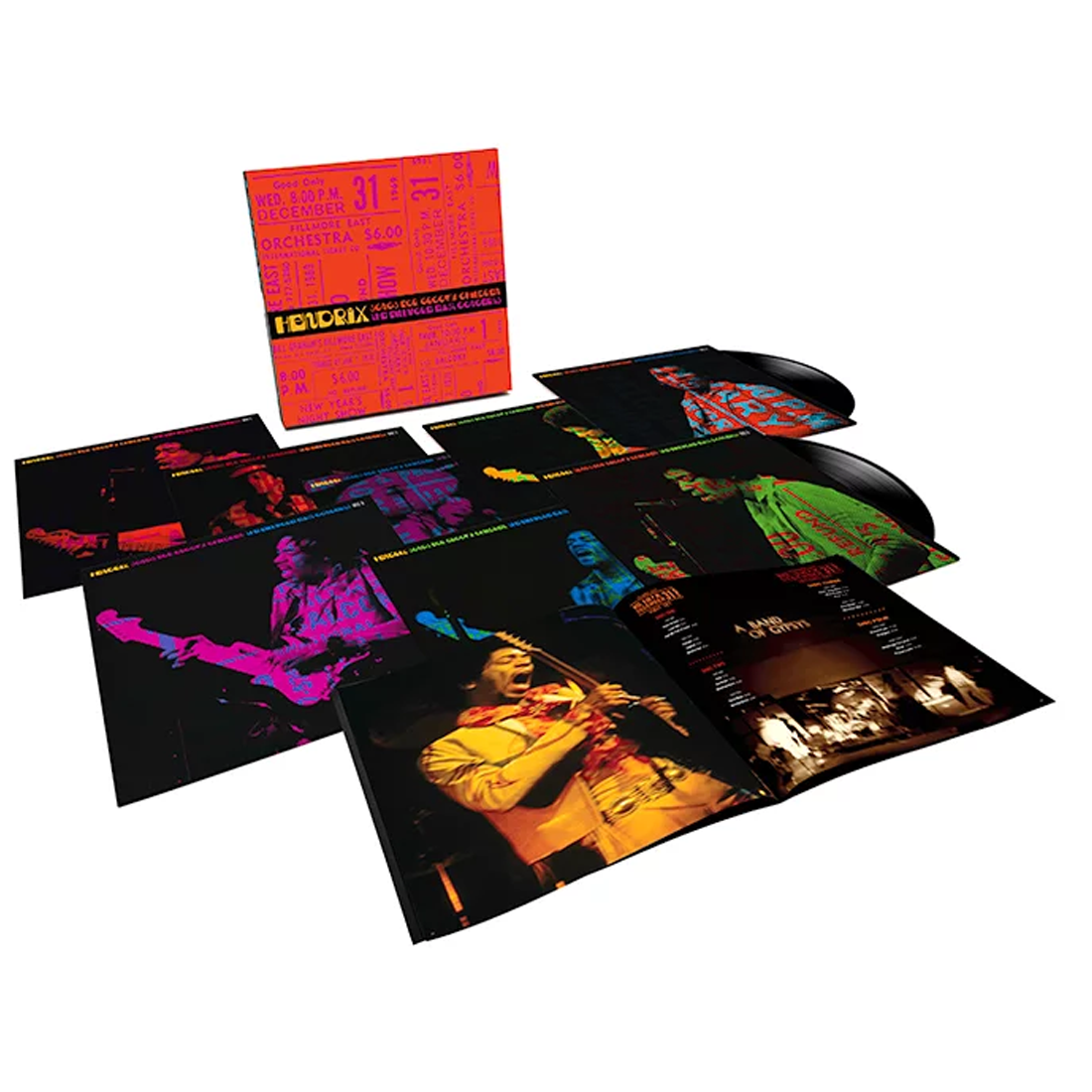 Jimi Hendrix - Songs For Groovy Children - The Fillmore East Concerts: Vinyl 8LP Box Set