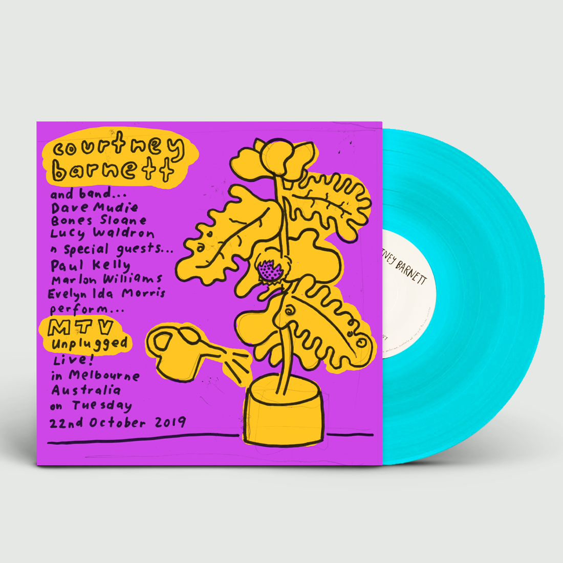 Courtney Barnett - MTV Unplugged - Live In Melbourne: Aqua Blue Vinyl LP