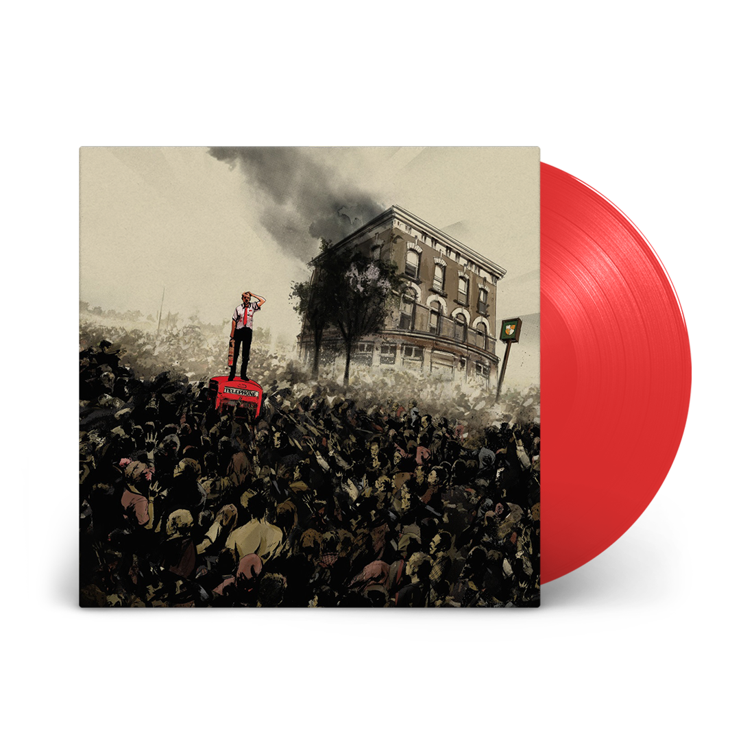 Daniel Mudford Pete Woodhead - Shaun Of The Dead: Clear Red Vinyl LP