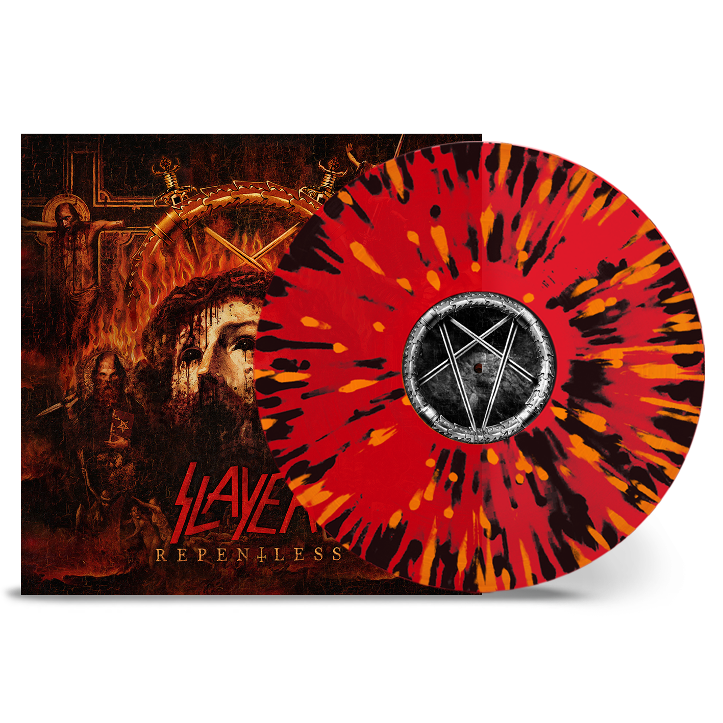 Slayer - Repentless: Limited Red + Solid Orange Black Splatter Vinyl LP