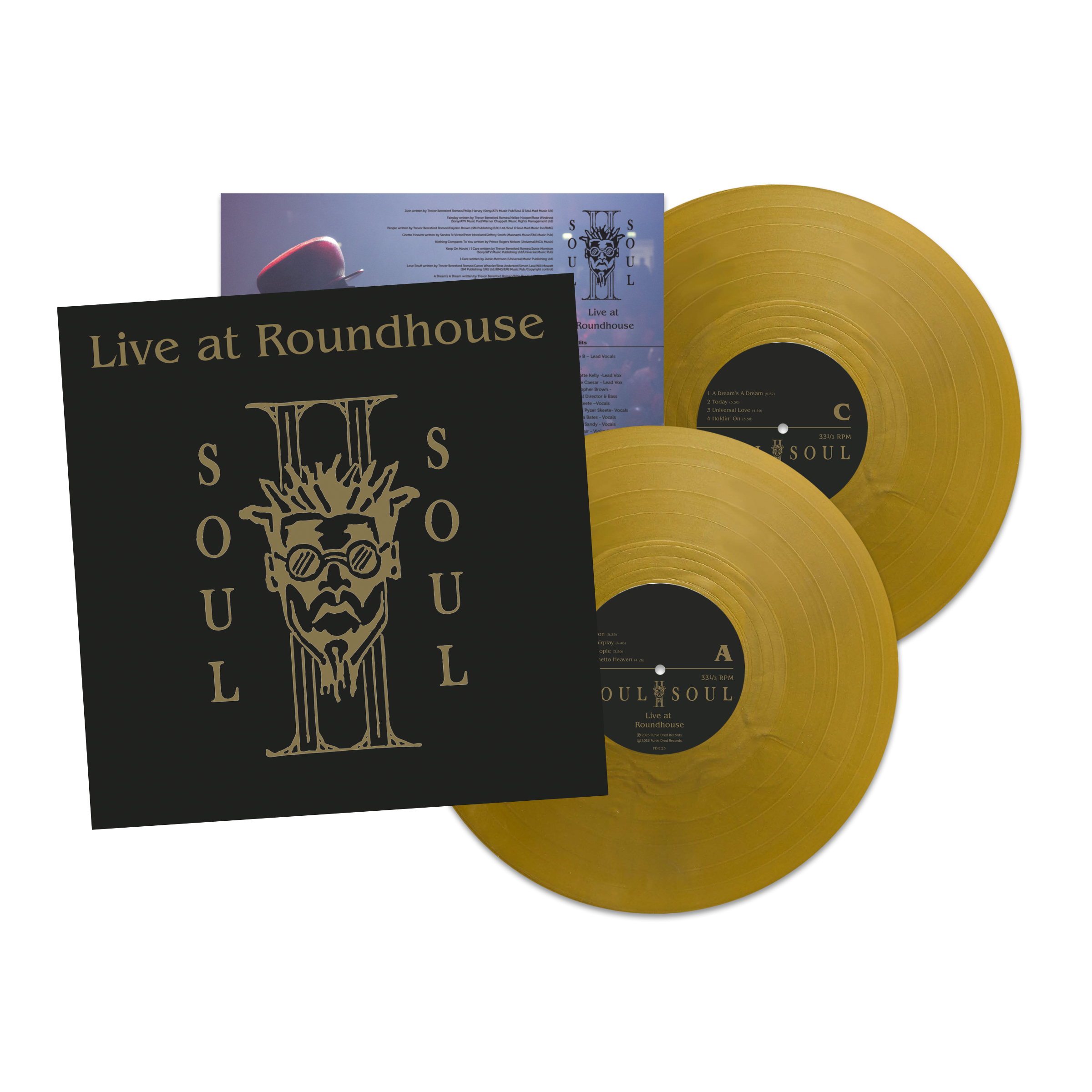 Soul II Soul - Live at the Roundhouse: Limited Gold Vinyl 2LP