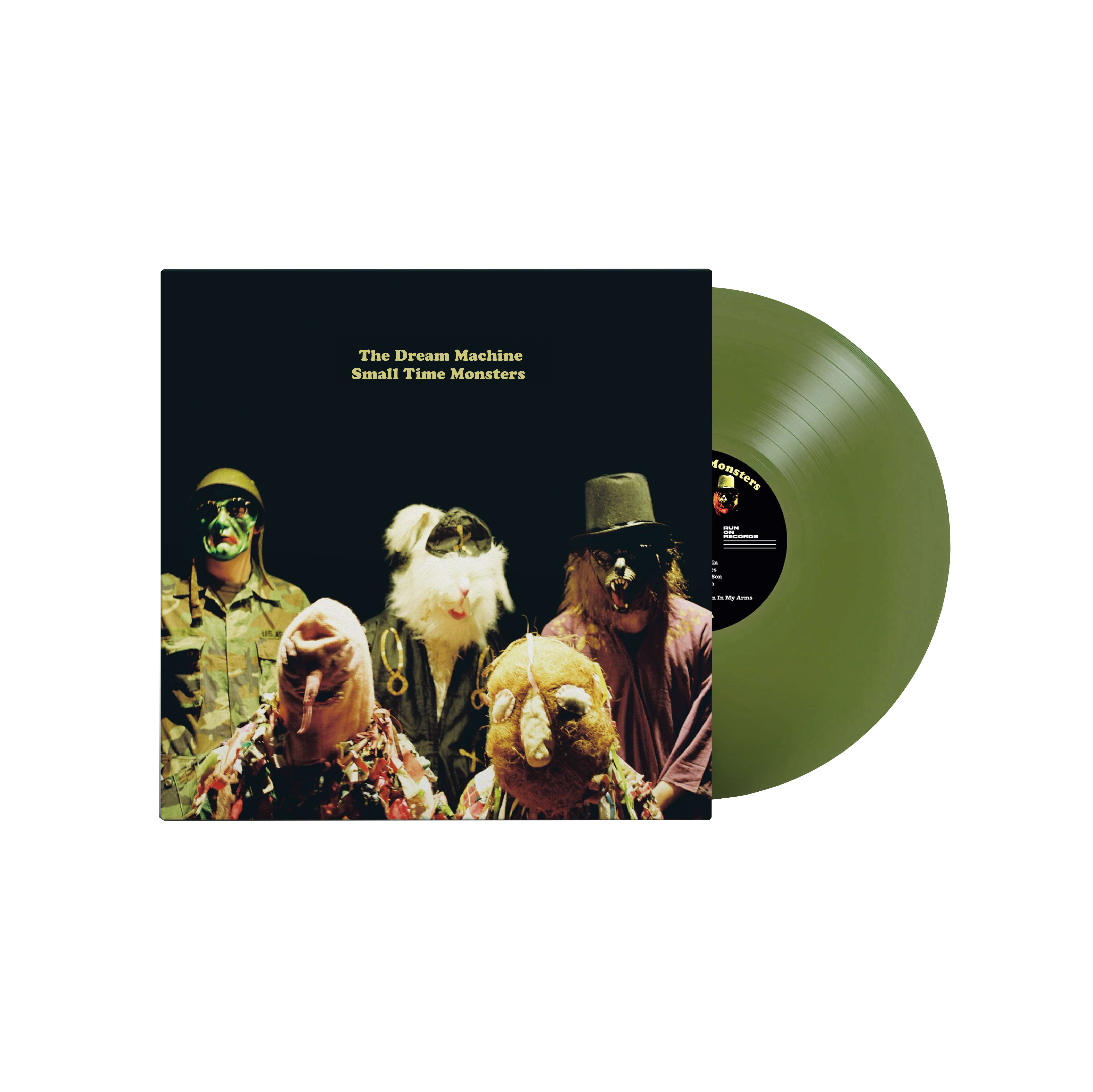 The Dream Machine - Small Time Monsters: Limited Green Vinyl LP